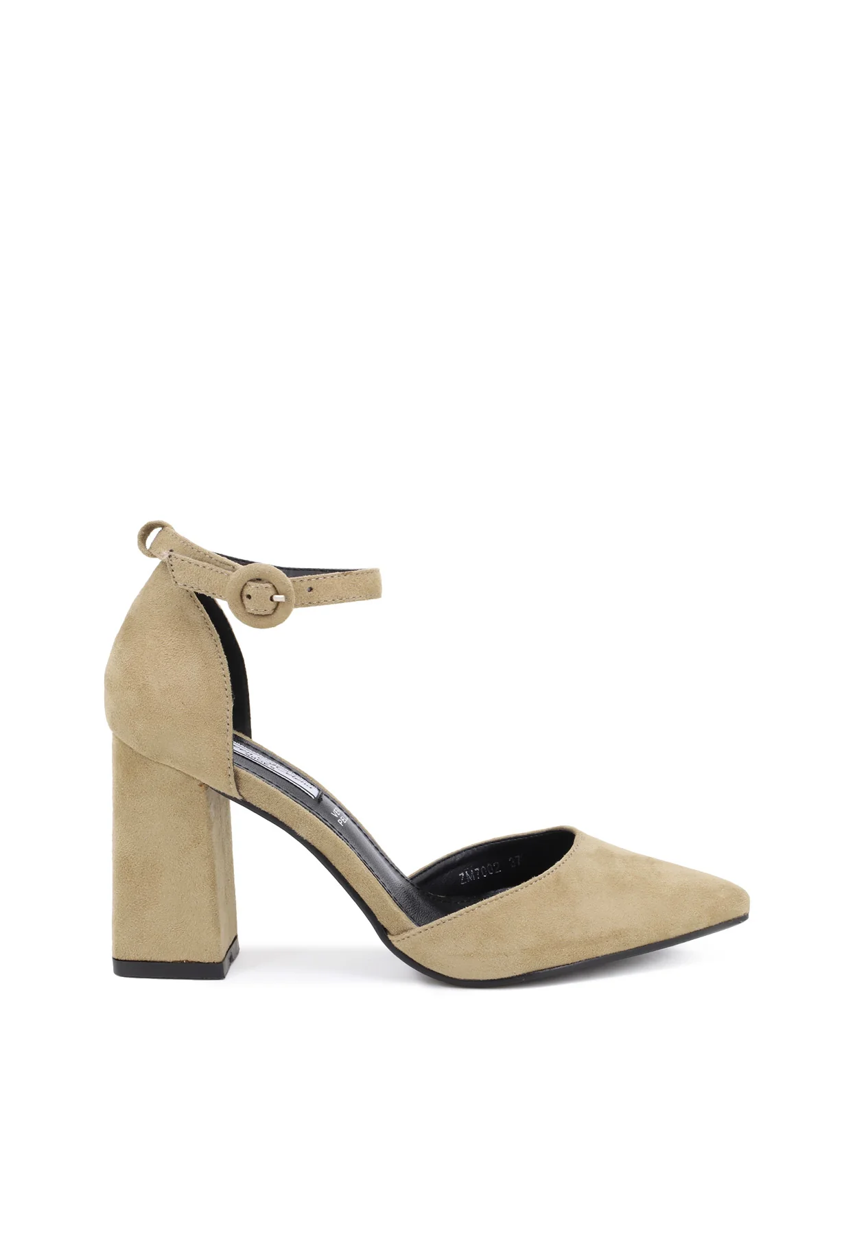 Décolleté con cinturino alla caviglia e tacco largo ZM7002 - Image 4