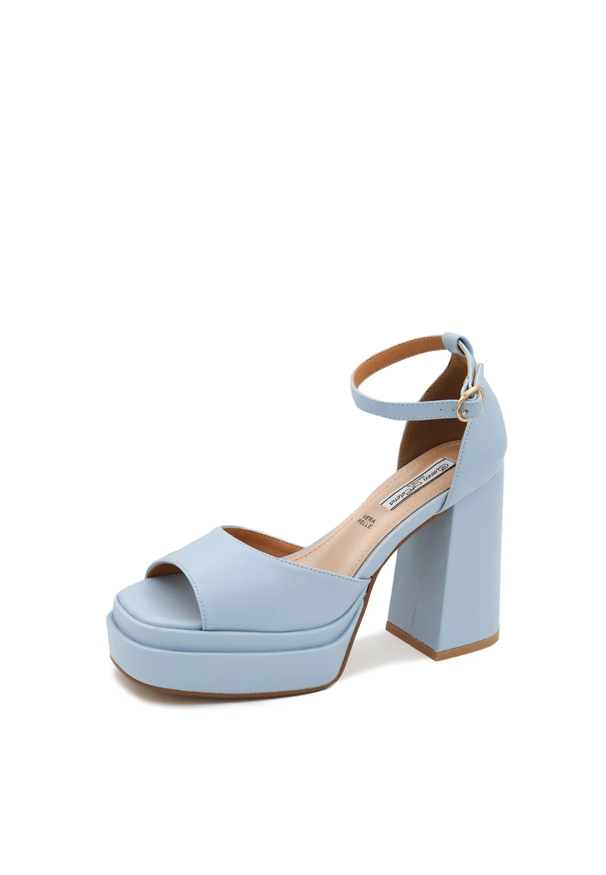 Sandali doppio platform con chiusura alla caviglia ZM9355 - Image 14
