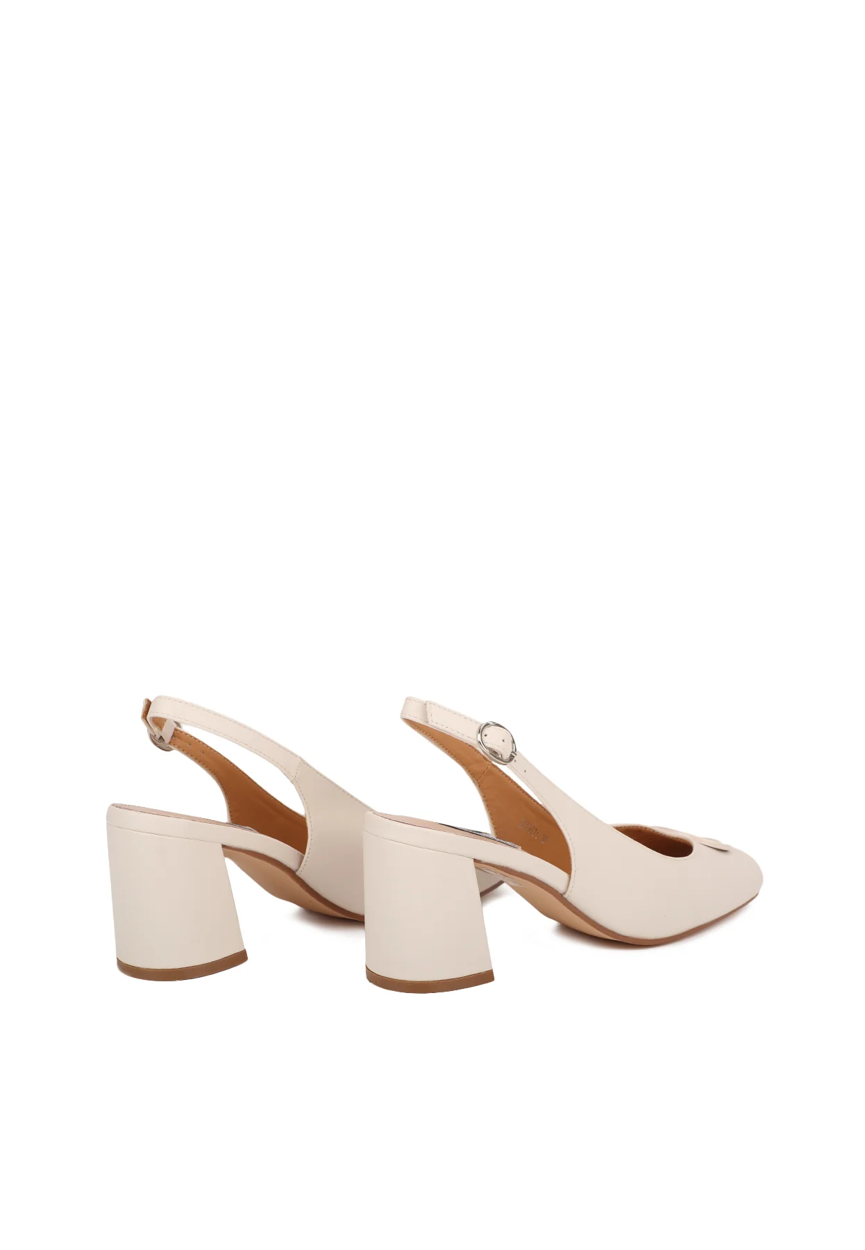 Decollete Chanel con tacco largo e logo ZM9637 - Image 10