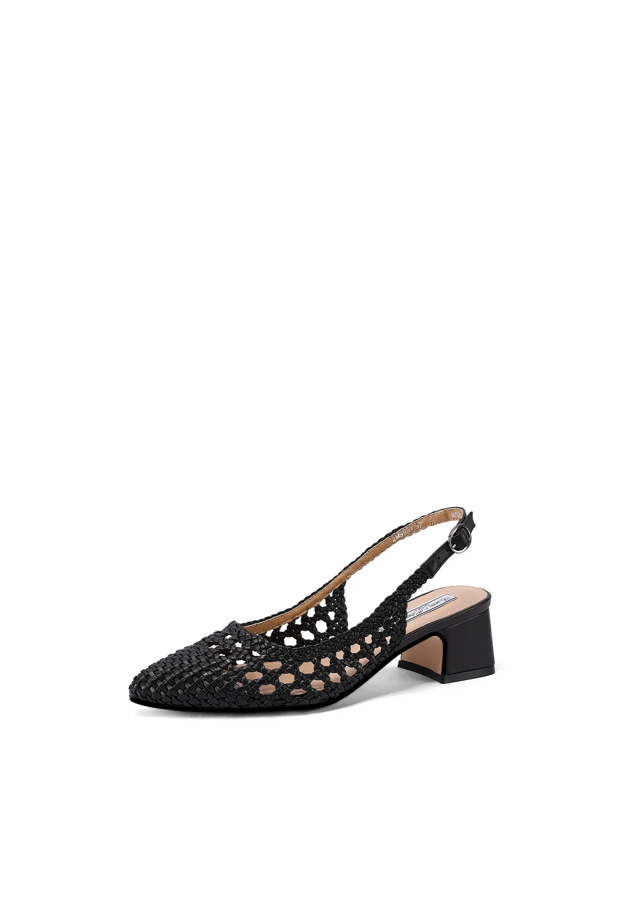 Slingback intrecciata con tacco basso ZM9903 - Image 17
