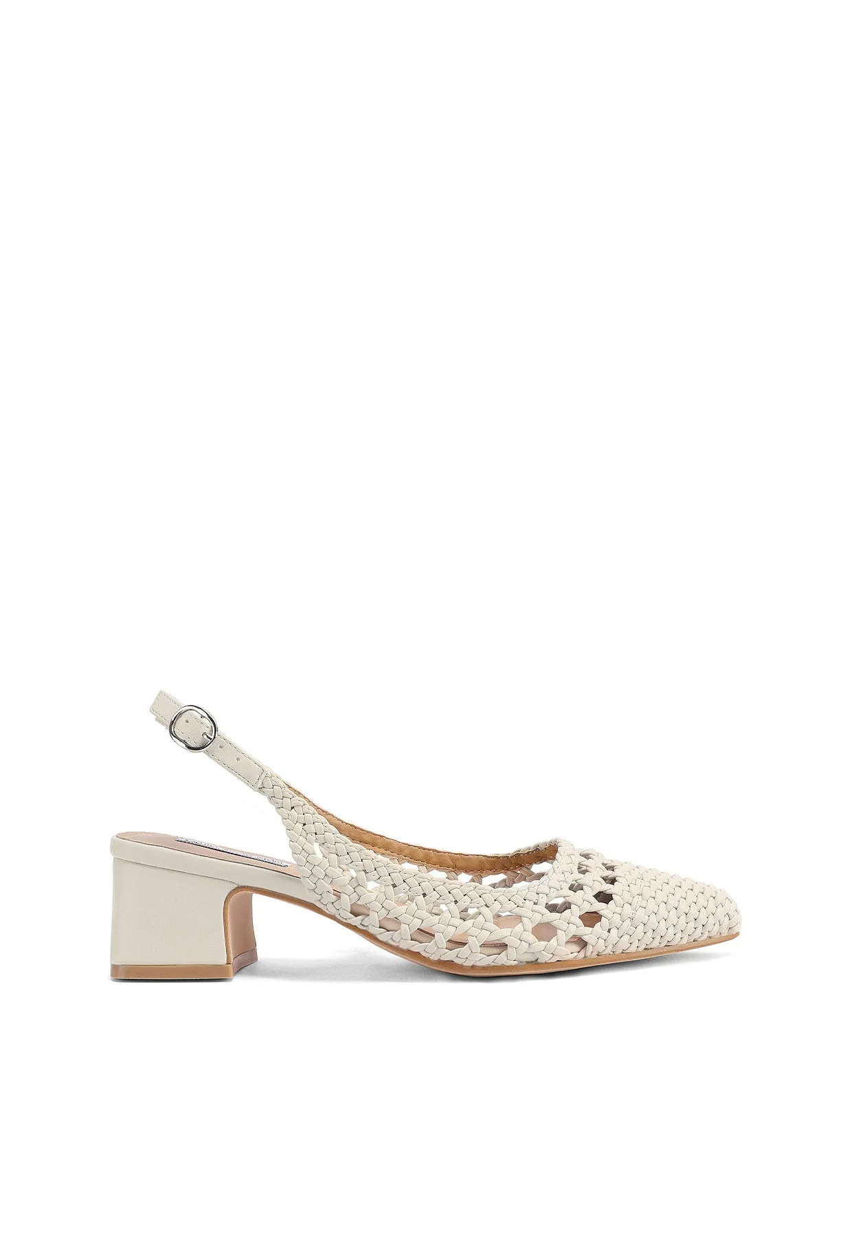 Slingback intrecciata con tacco basso ZM9903 - Image 2
