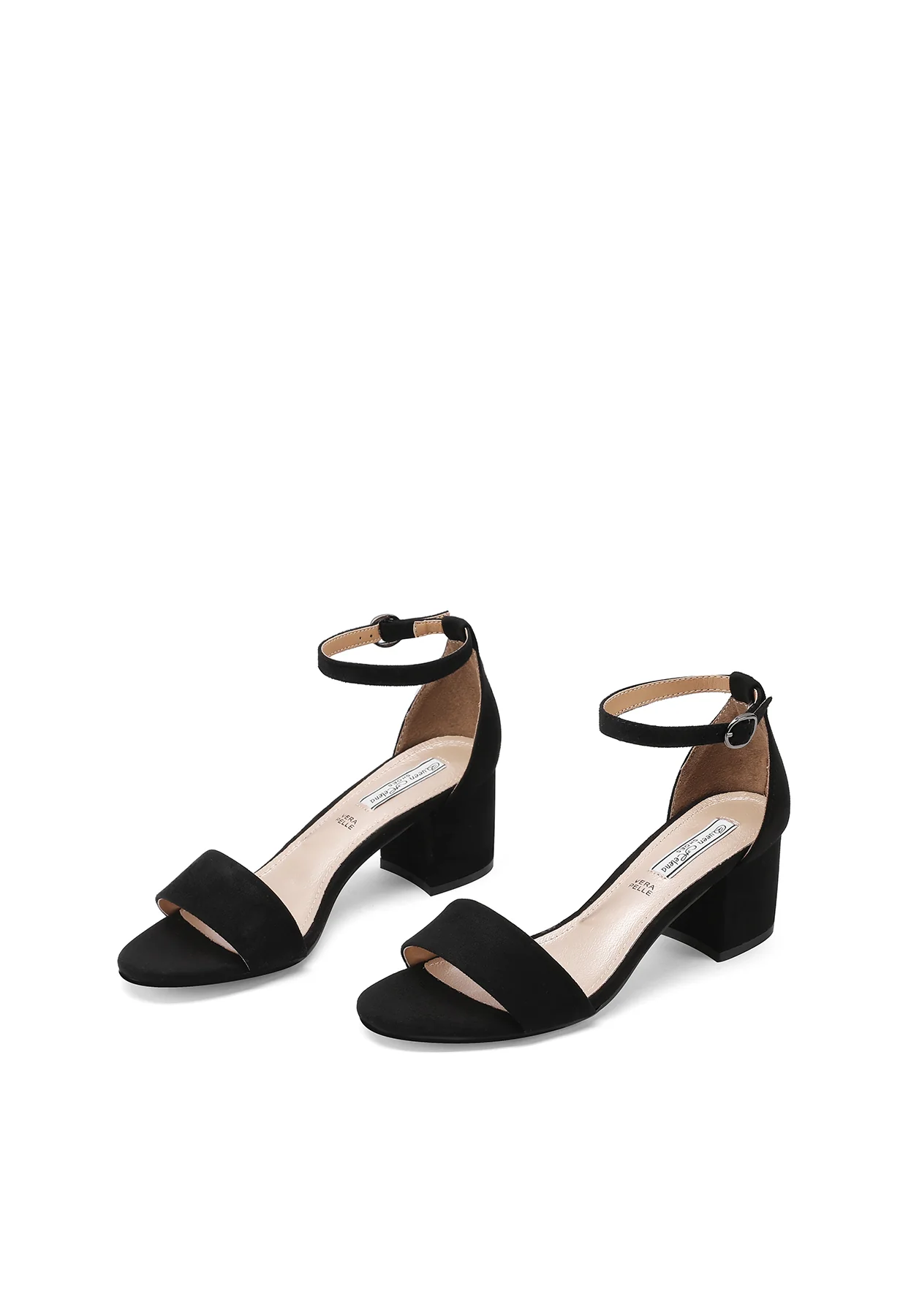 Sandali eleganti minimal con tacco medio ZM9715 - Image 11