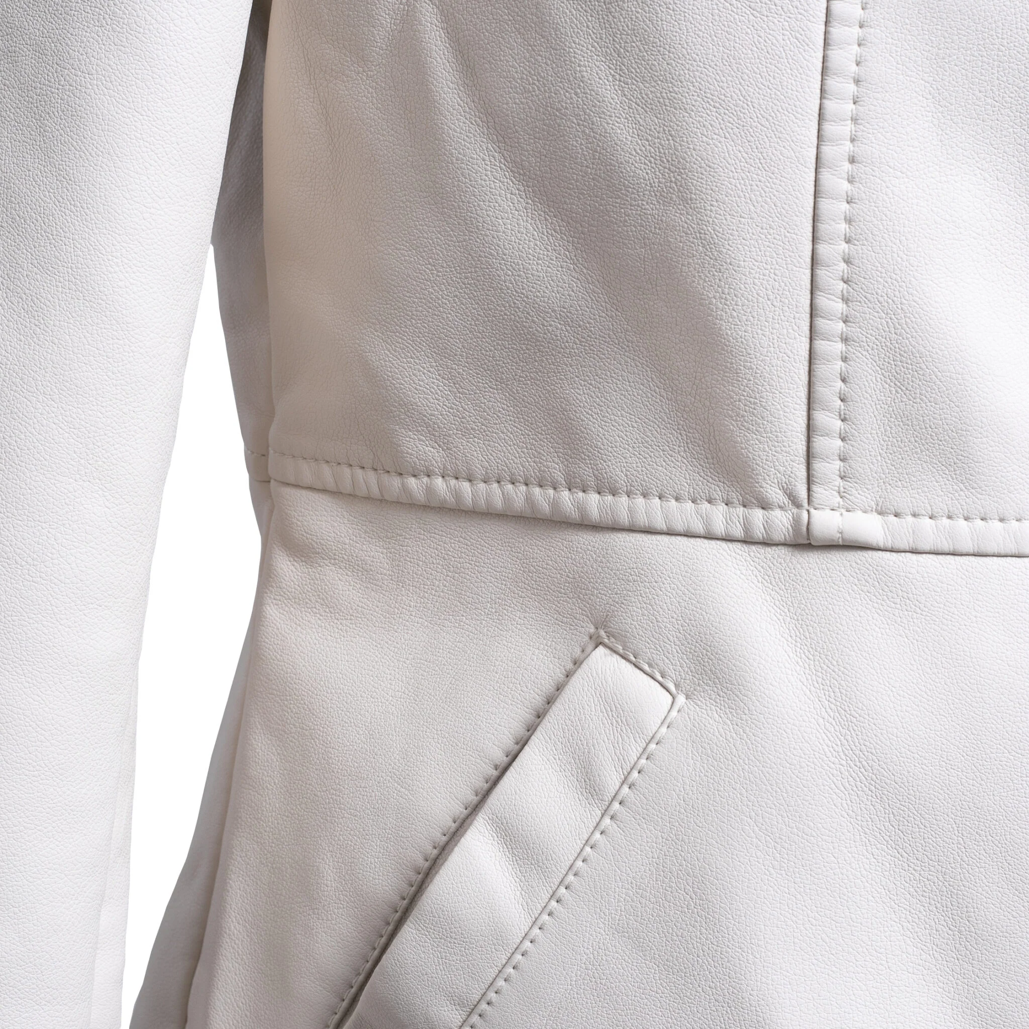 Giacca effetto pelle con zip frontale Y3002 - Image 3