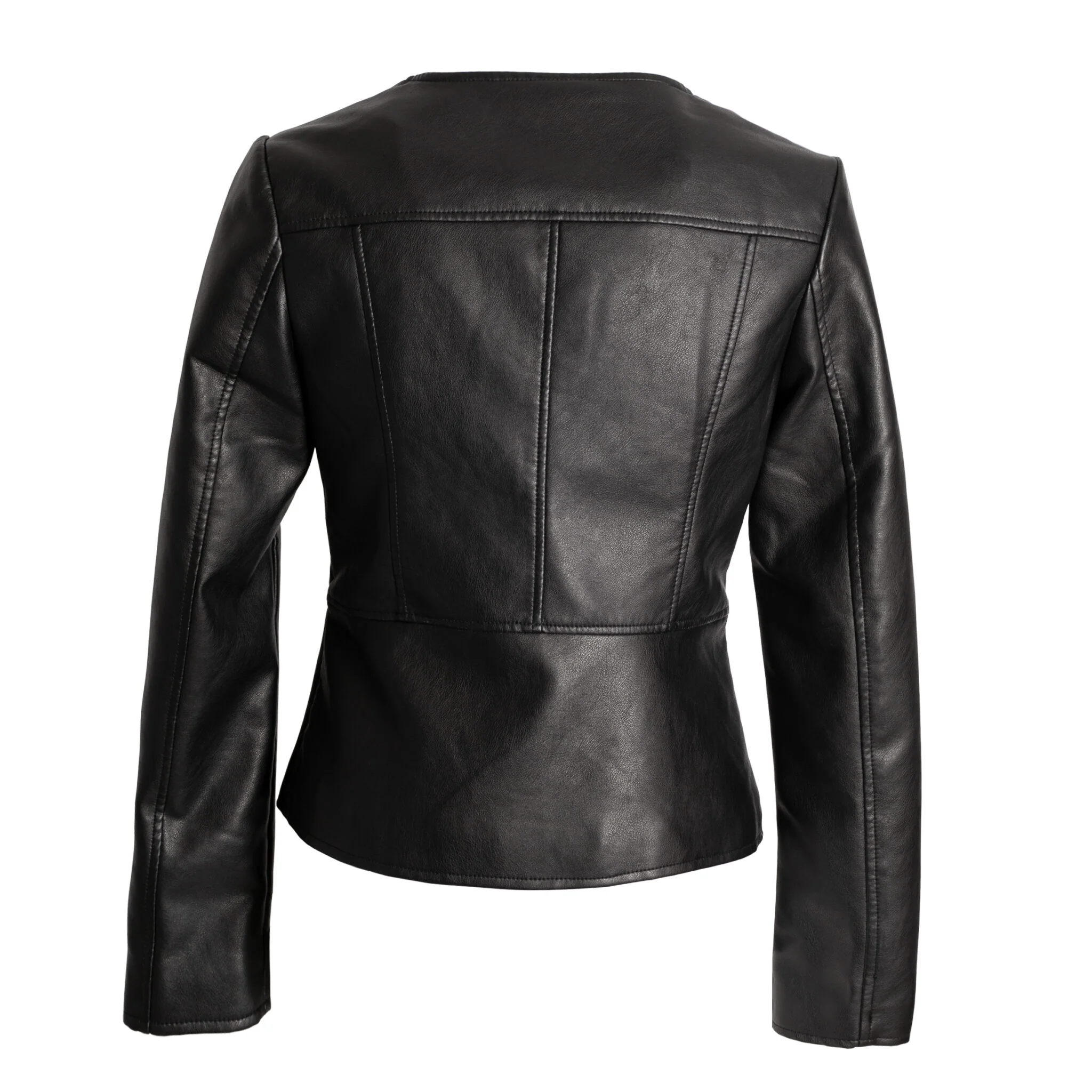 Giacca effetto pelle con zip frontale Y3002 - Image 8