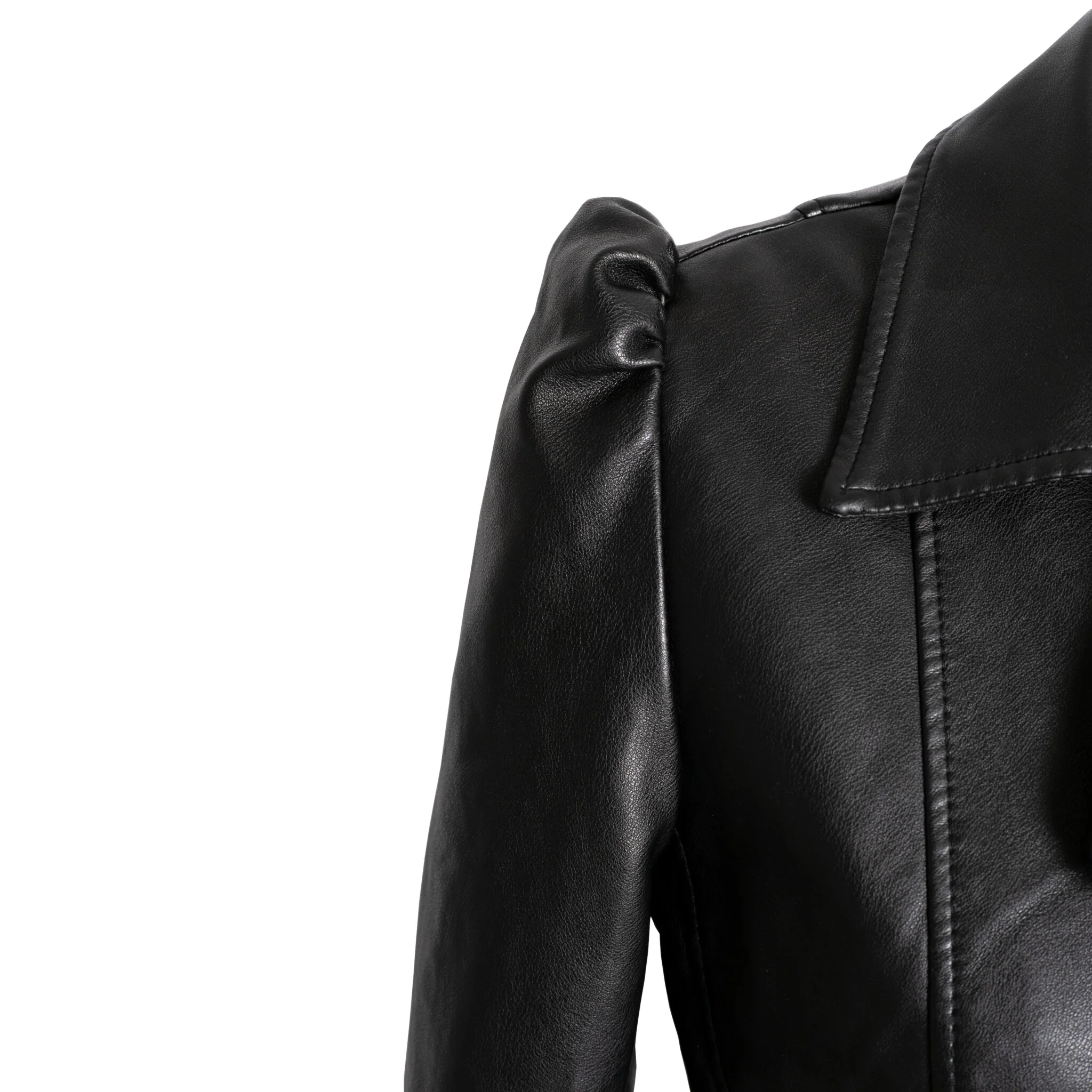 Giacca biker donna ecopelle zip asimmetrica Y3006 - Image 8