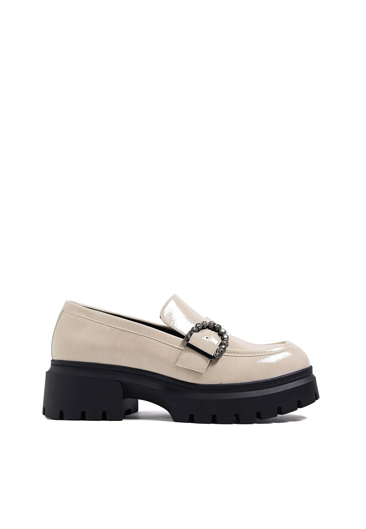 Mocassino lucido con fibbia gioiello X29-68 - Image 18