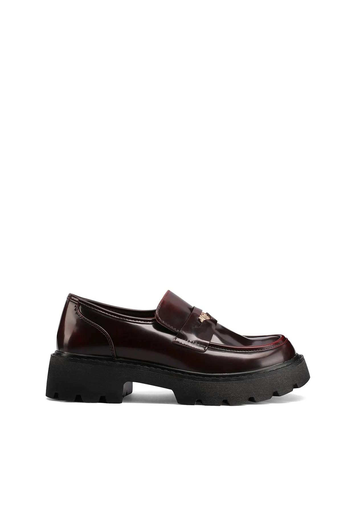 Mocassino nero chunky con suola alta X31-59 - Image 9