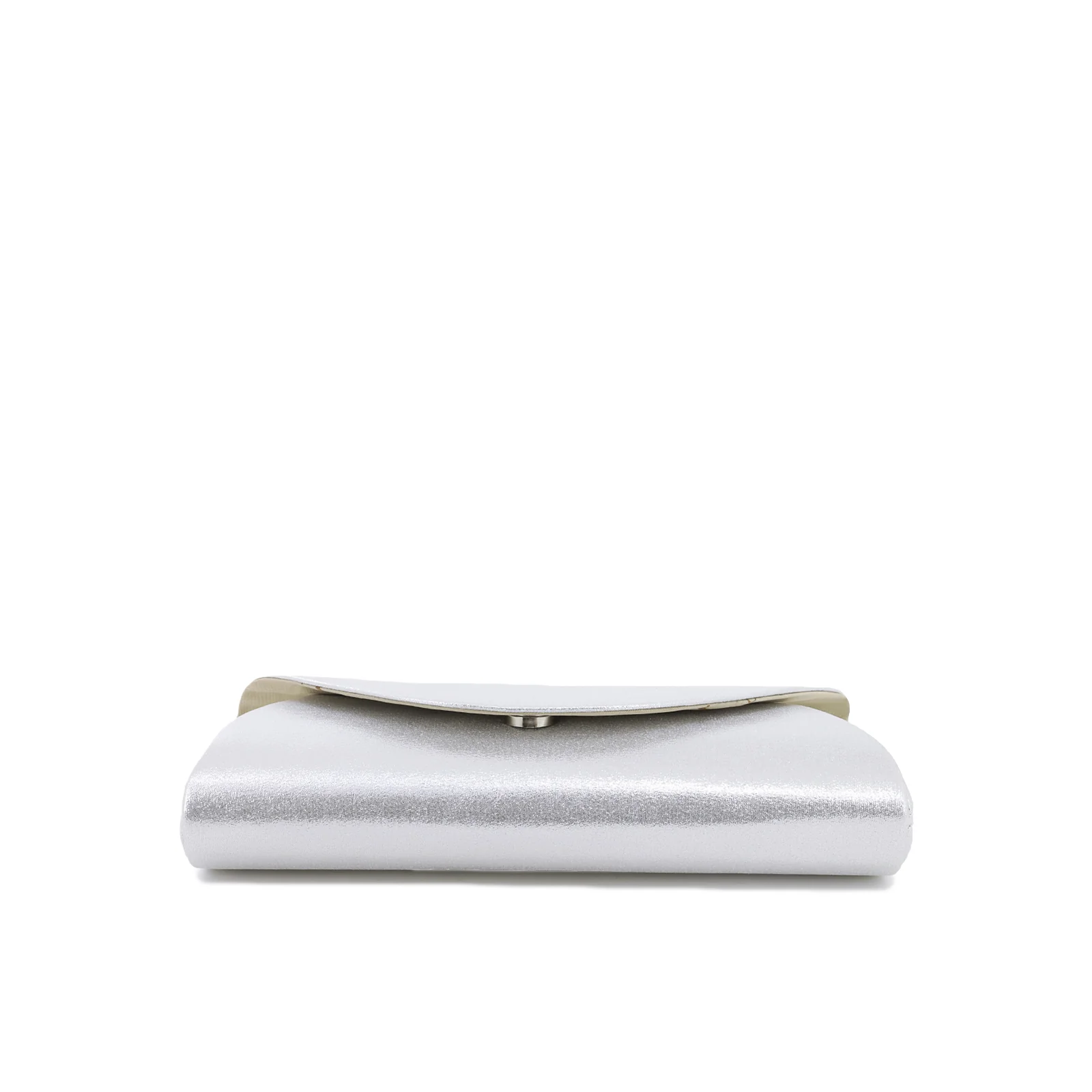 Pochette metallizzata elegante a busta con catena sottile S608 - Image 8