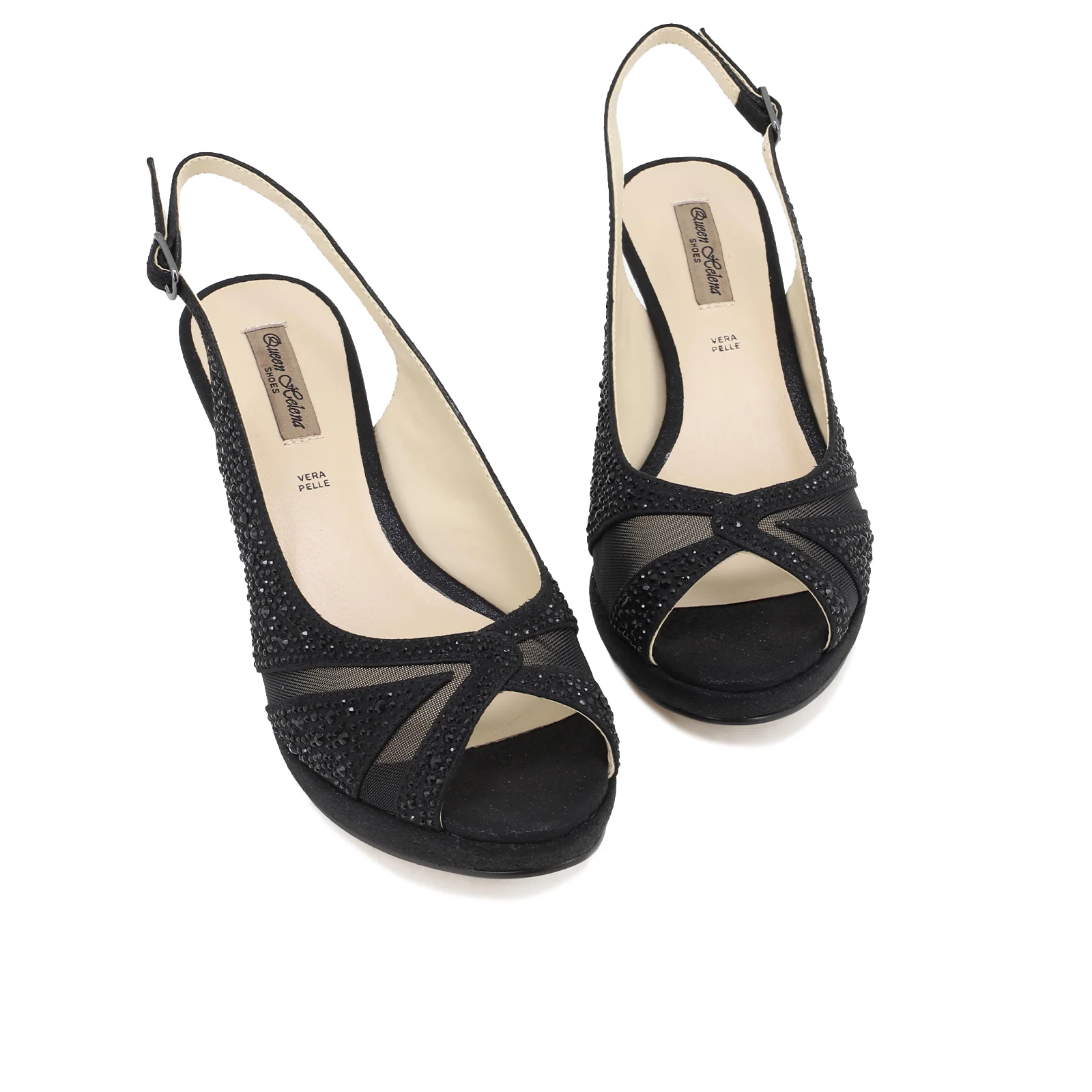 Sandali gioiello slingback con apertura frontale S2716 - Image 14