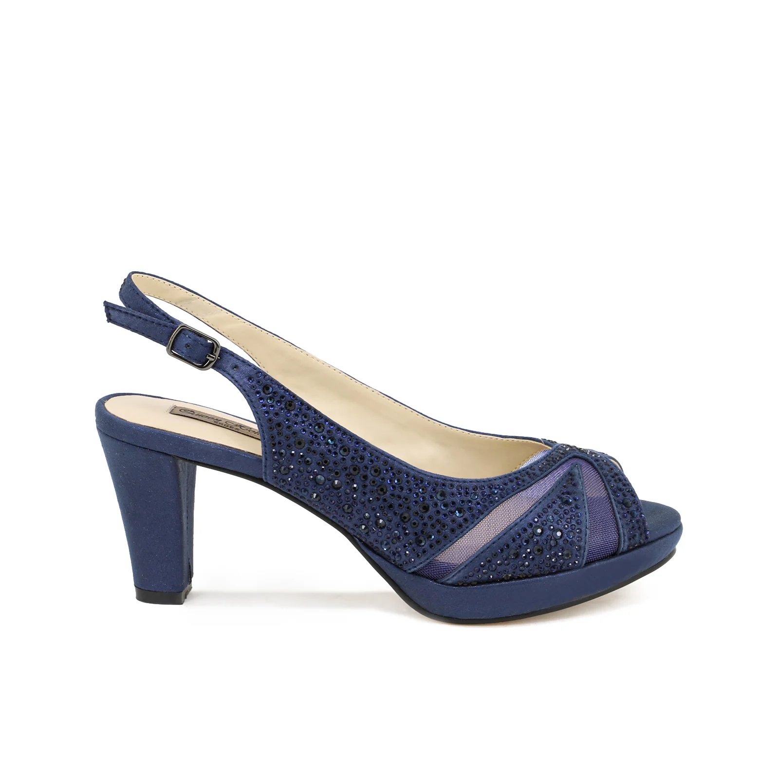 Sandali gioiello slingback con apertura frontale S2716 - Image 22