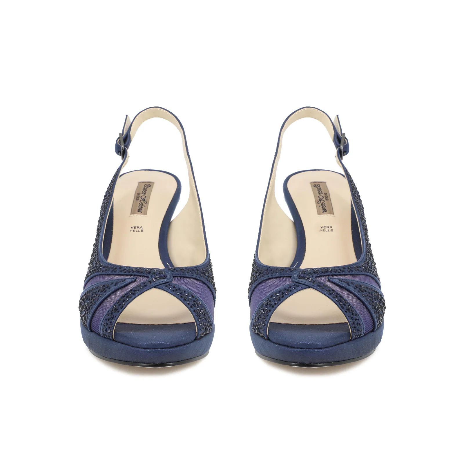 Sandali gioiello slingback con apertura frontale S2716 - Image 28