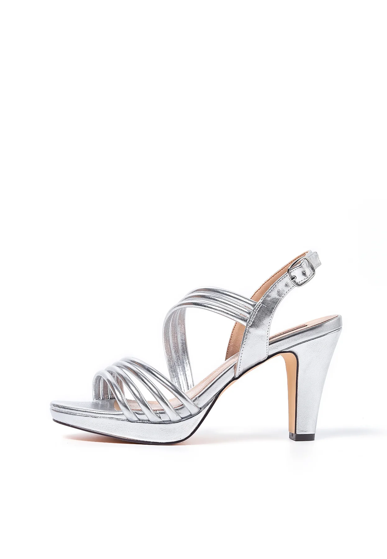Sandali donna con fasce decorative e tacco medio S2806 - Image 17