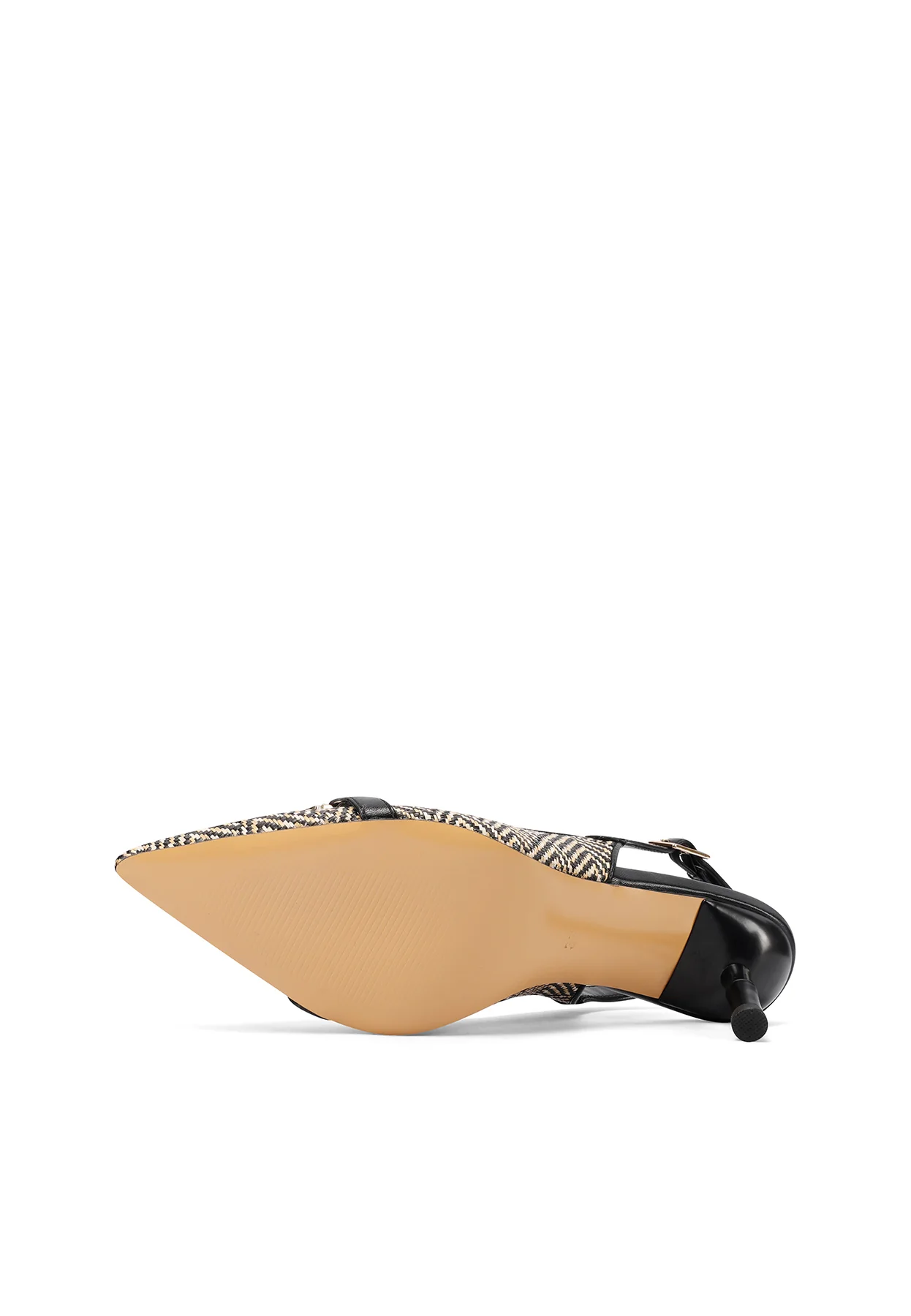 Dècolletè Slingback ricamata con accessorio frontale K3758 - Image 13
