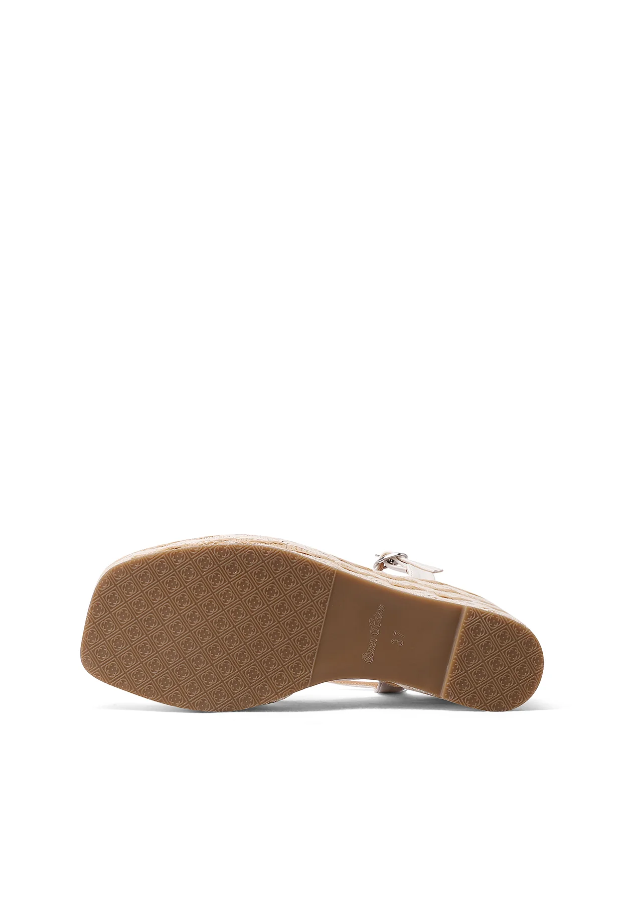 Sandali con zeppa alta intrecciata e cinturino elegante ZM9939 - Image 6