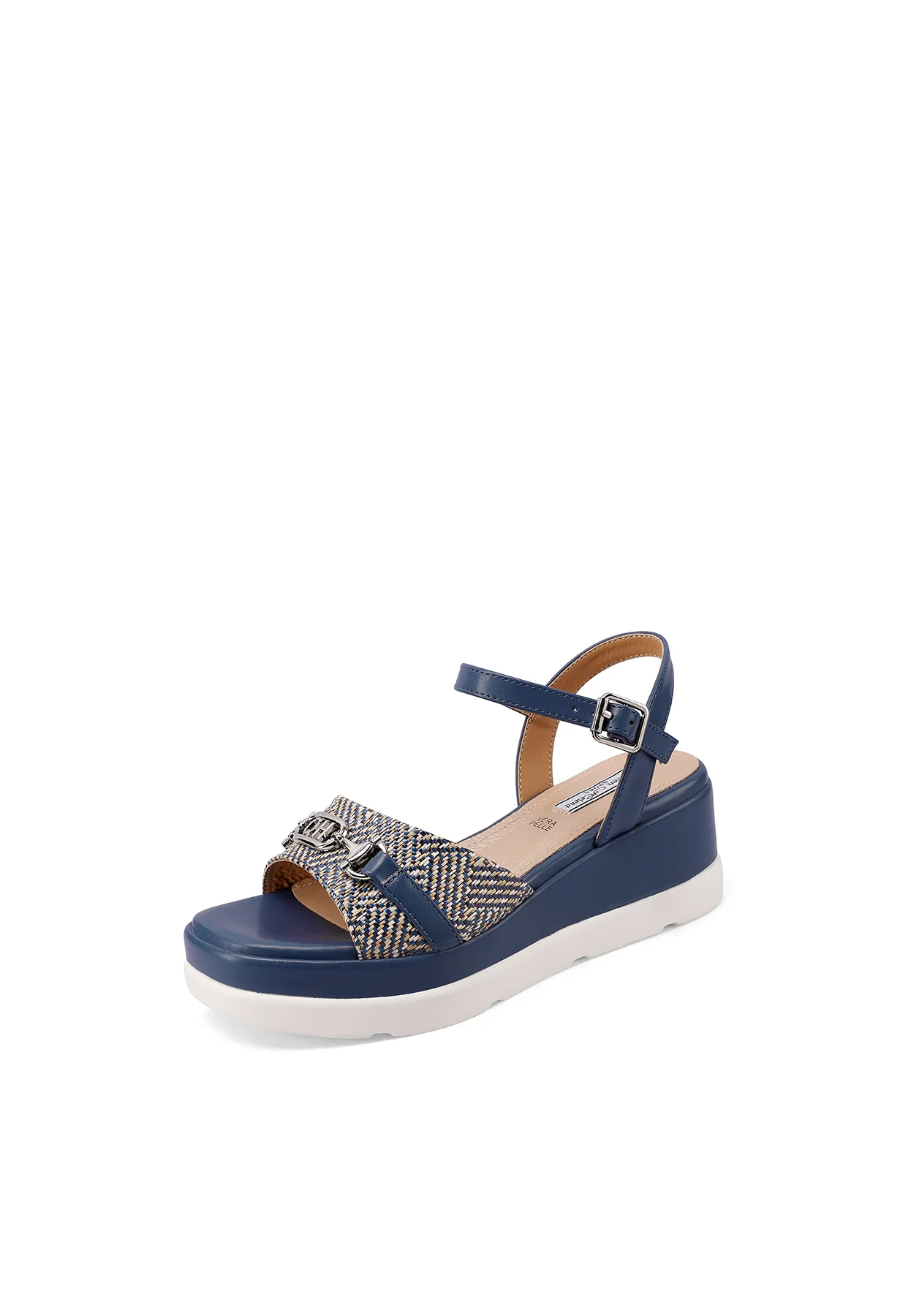 Sandali platform bassi con fascia intrecciata comodi ZM9945 - Image 10