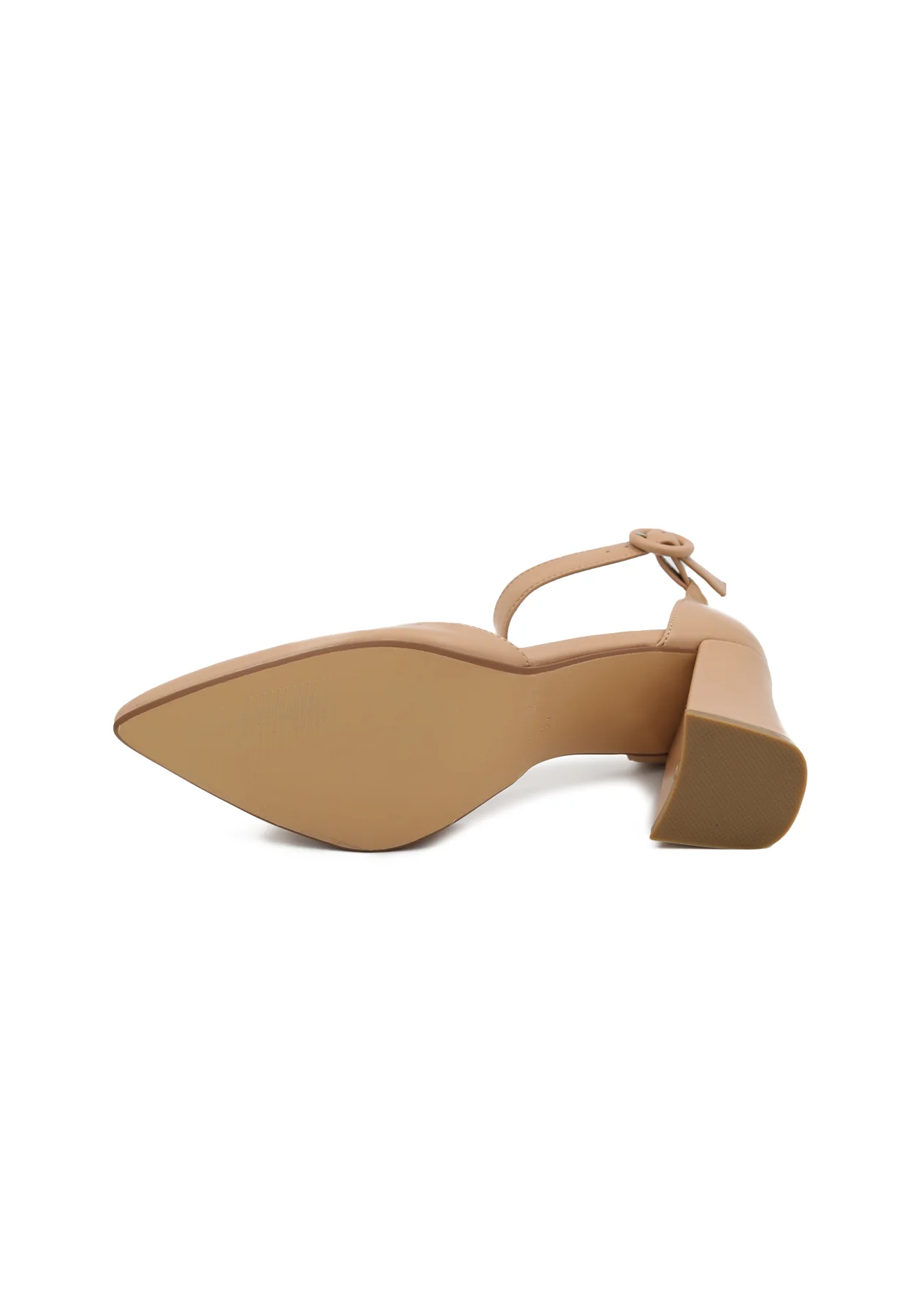 Décolleté con cinturino alla caviglia e tacco largo ZM9352 - Image 9