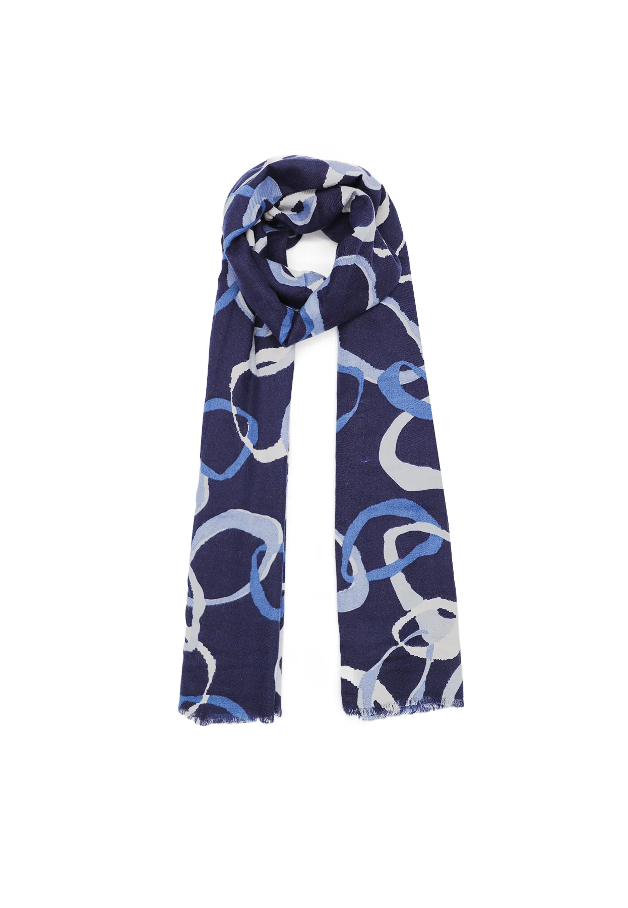 Sciarpa donna fantasia astratta SC215 - Image 13