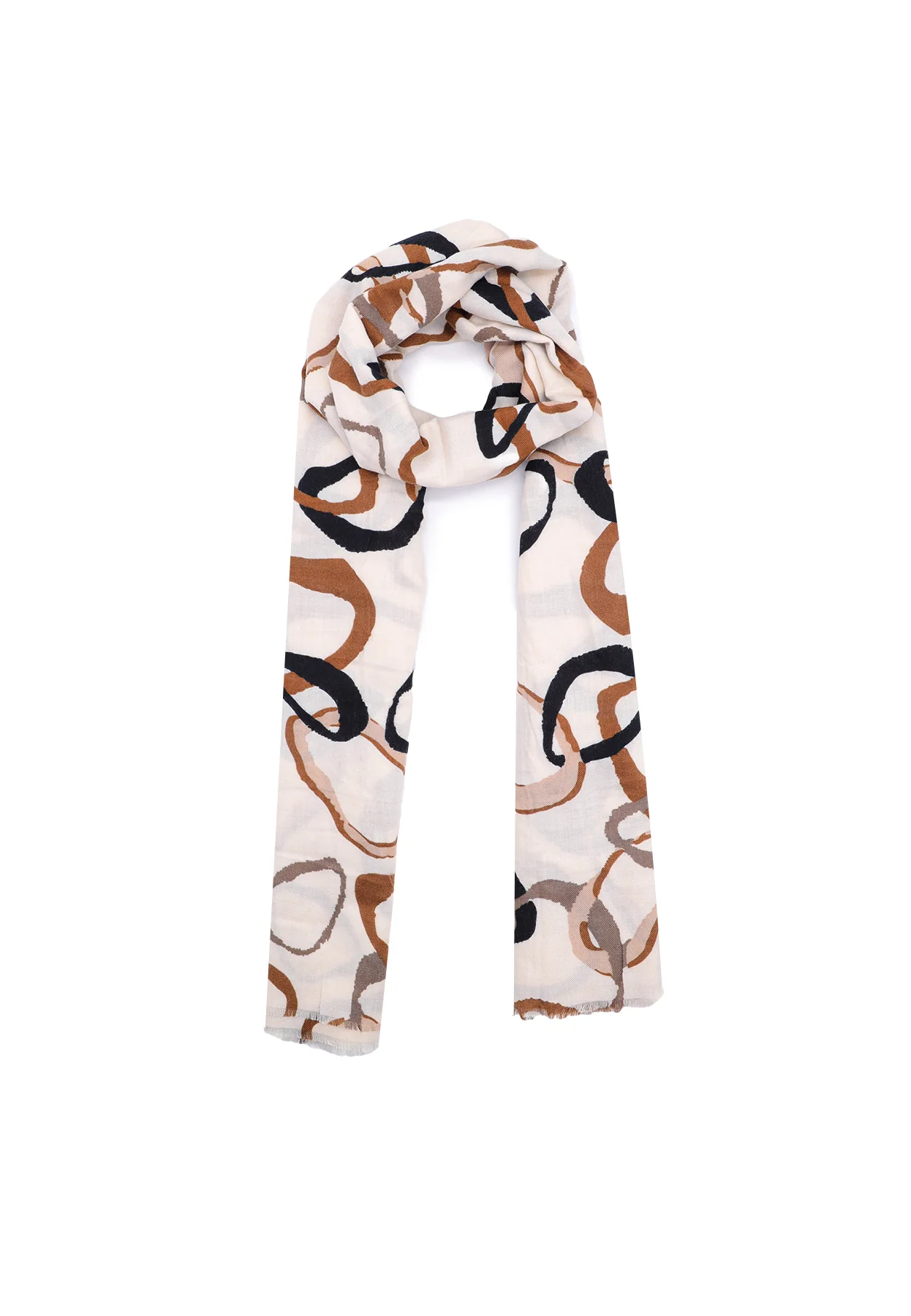 Sciarpa donna fantasia astratta SC215 - Image 7