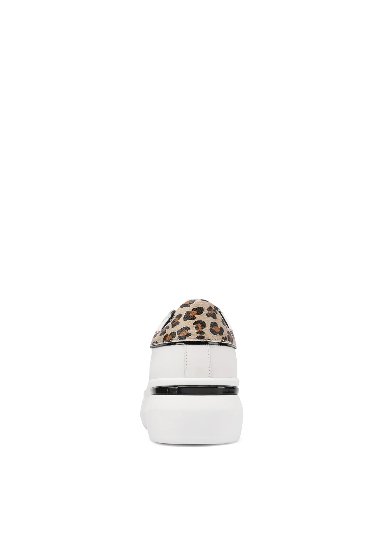 Sneakers in vera pelle con dettagli metallizzati QH8003 - Image 19