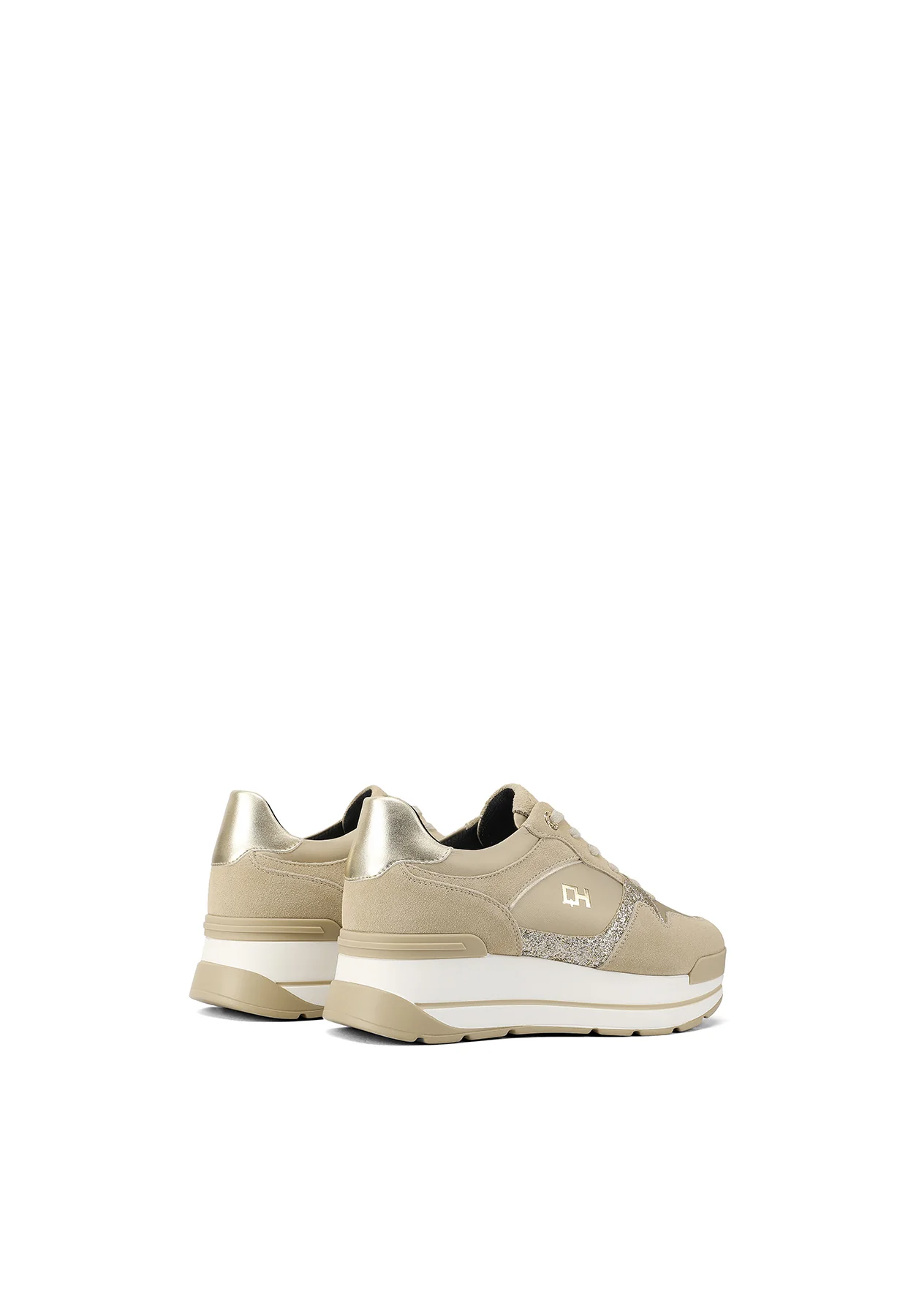 Sneakers da donna con glitter e platform QH8005 - Image 13