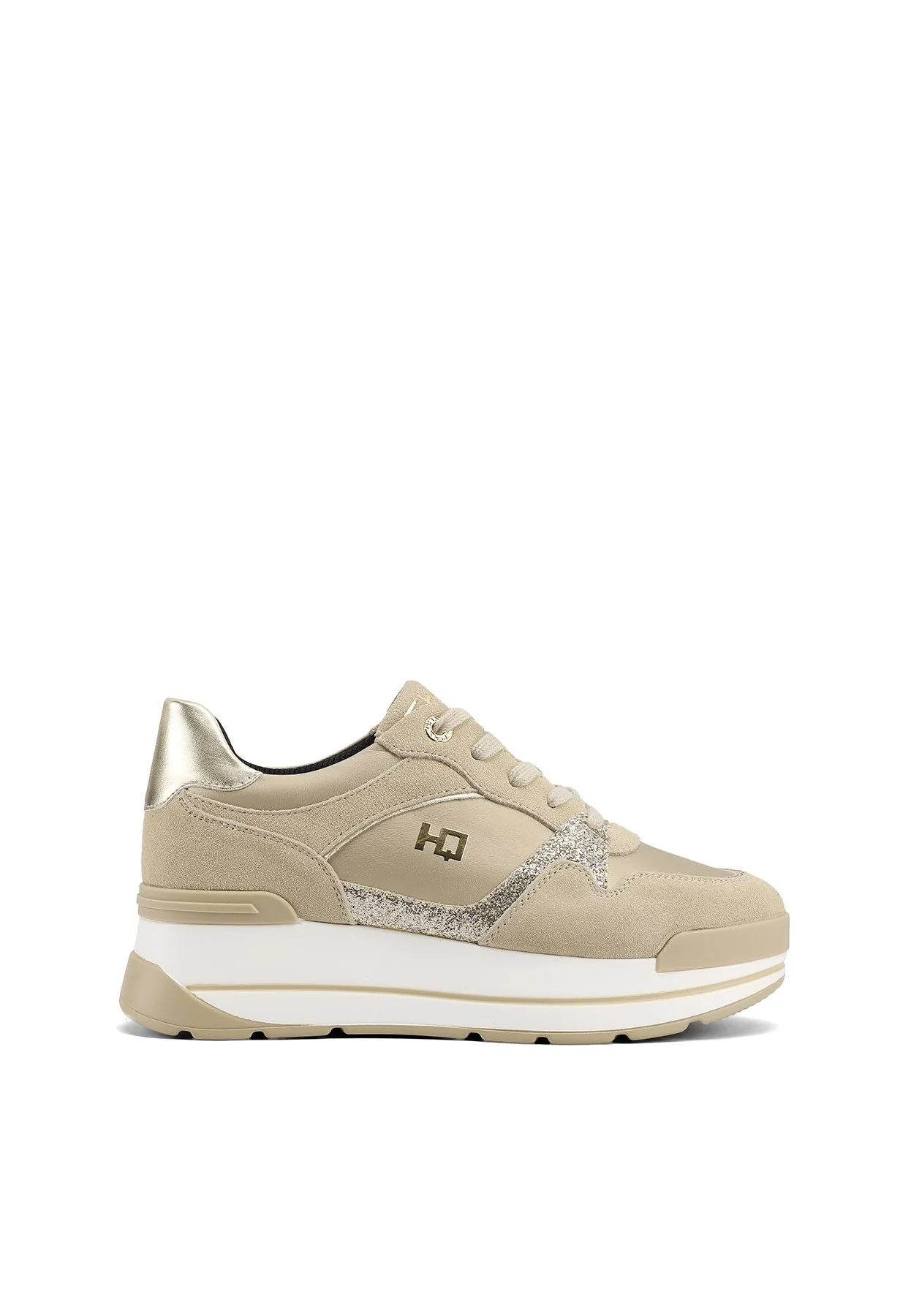 Sneakers da donna con glitter e platform QH8005 - Image 9