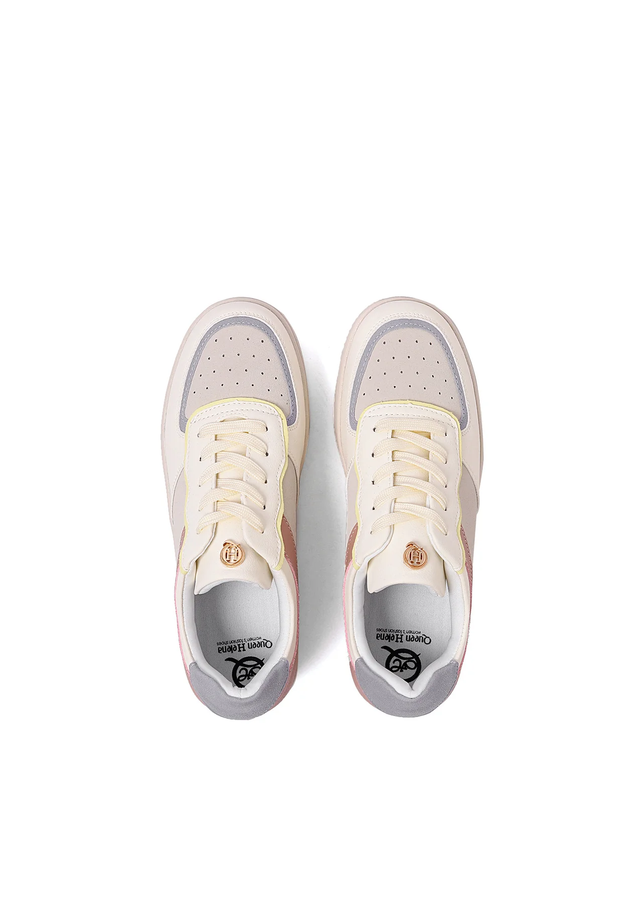 Sneakers stringate con dettagli colorati X29-18 - Image 16