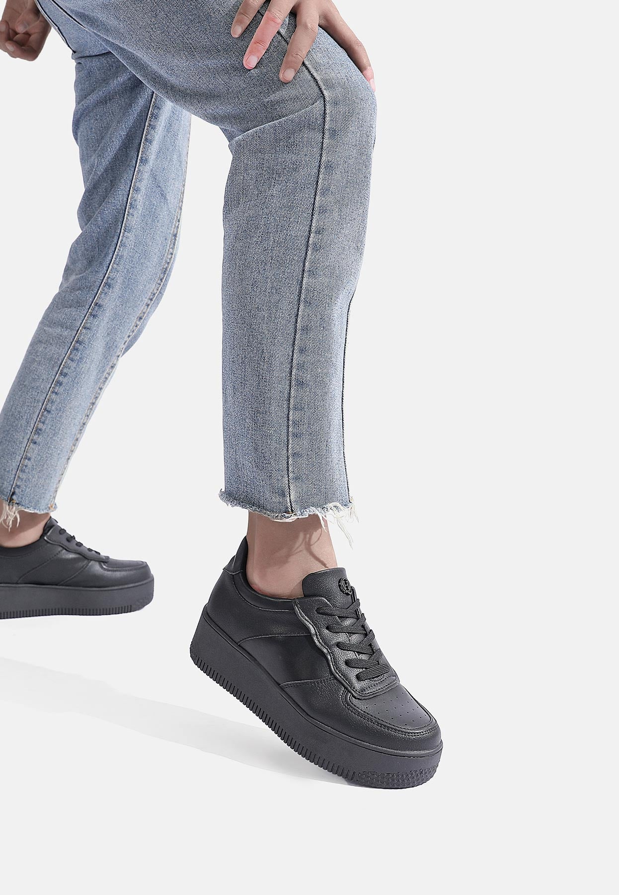 Sneakers stringate con dettagli colorati X29-18 - Image 24