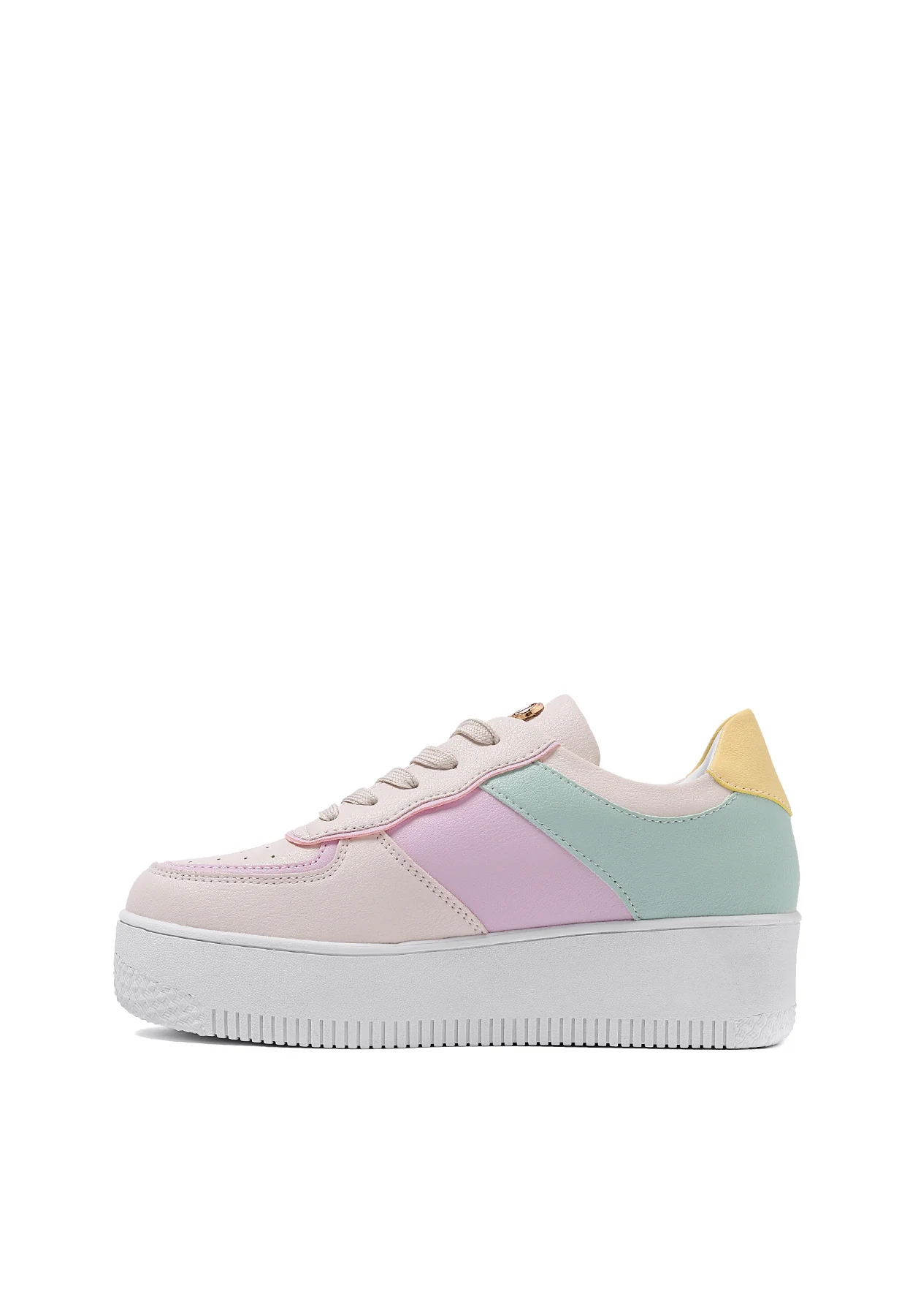 Sneakers stringate con dettagli colorati X29-18 - Image 4