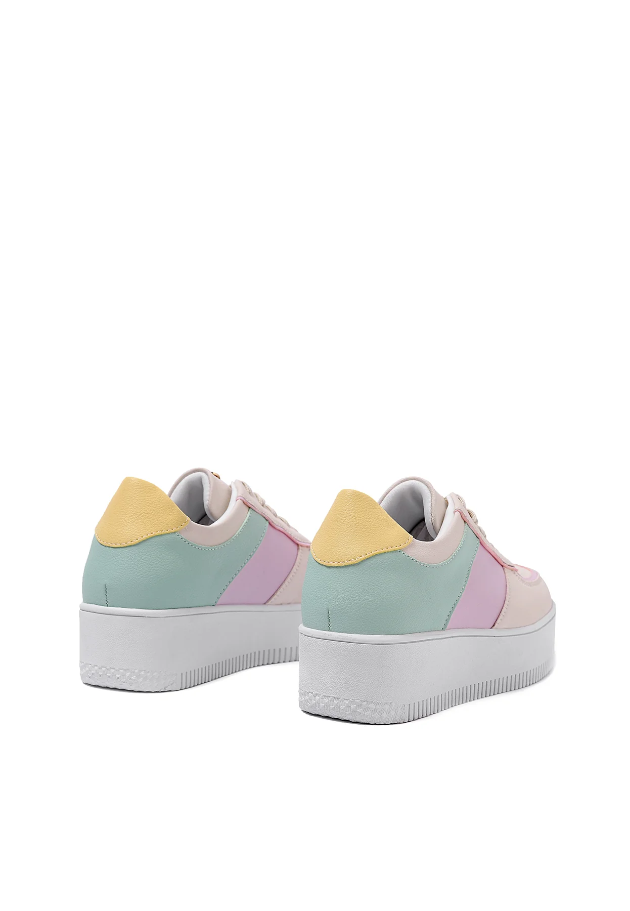Sneakers stringate con dettagli colorati X29-18 - Image 6