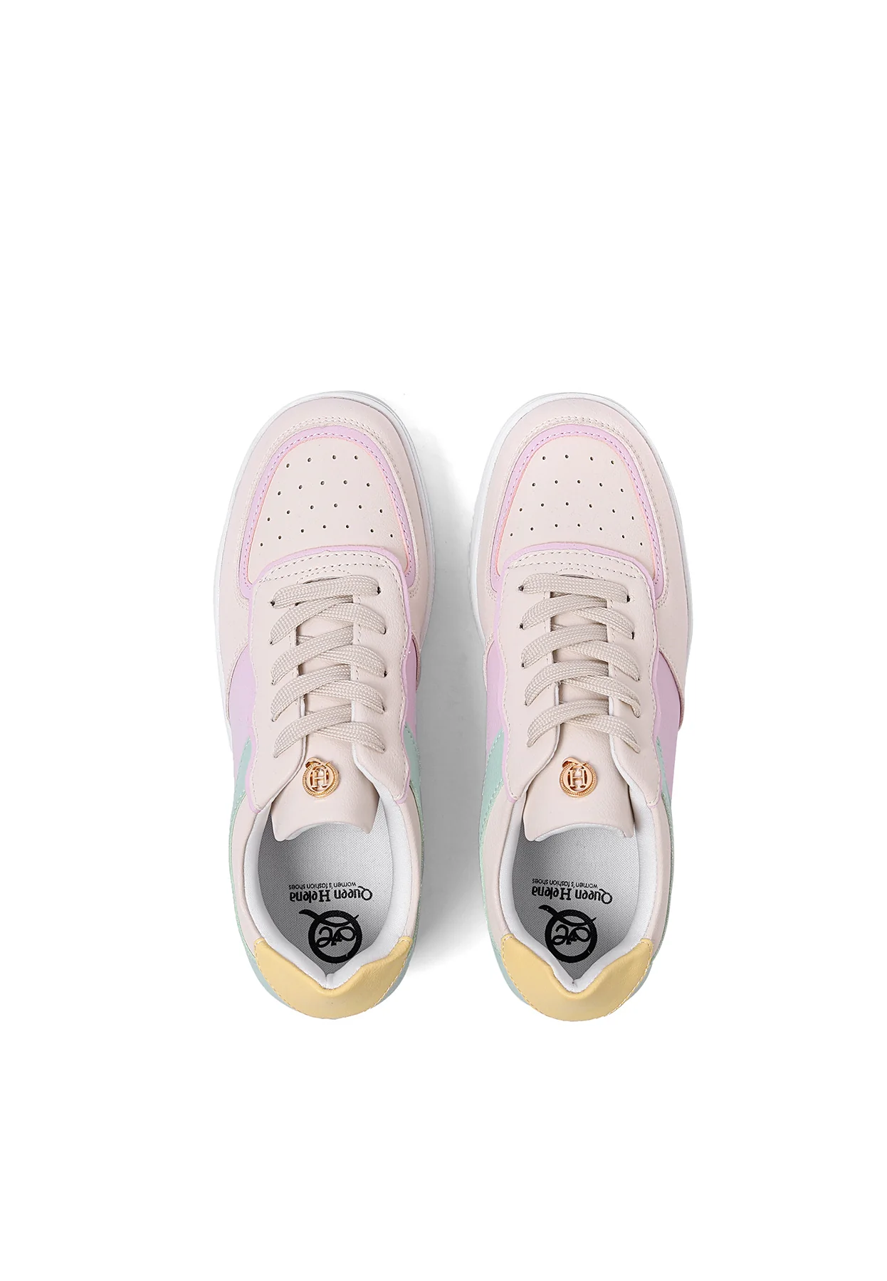 Sneakers stringate con dettagli colorati X29-18 - Image 7