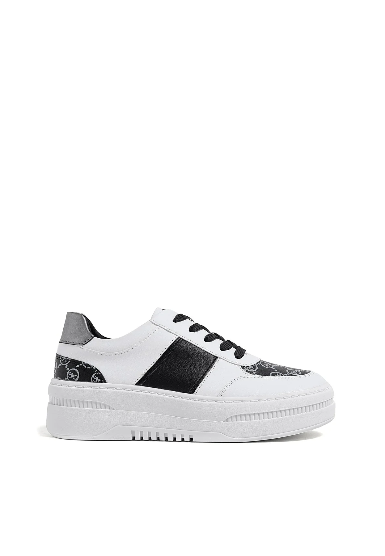 Sneakers da donna con platform e fantasia logo X29-6 - Image 4