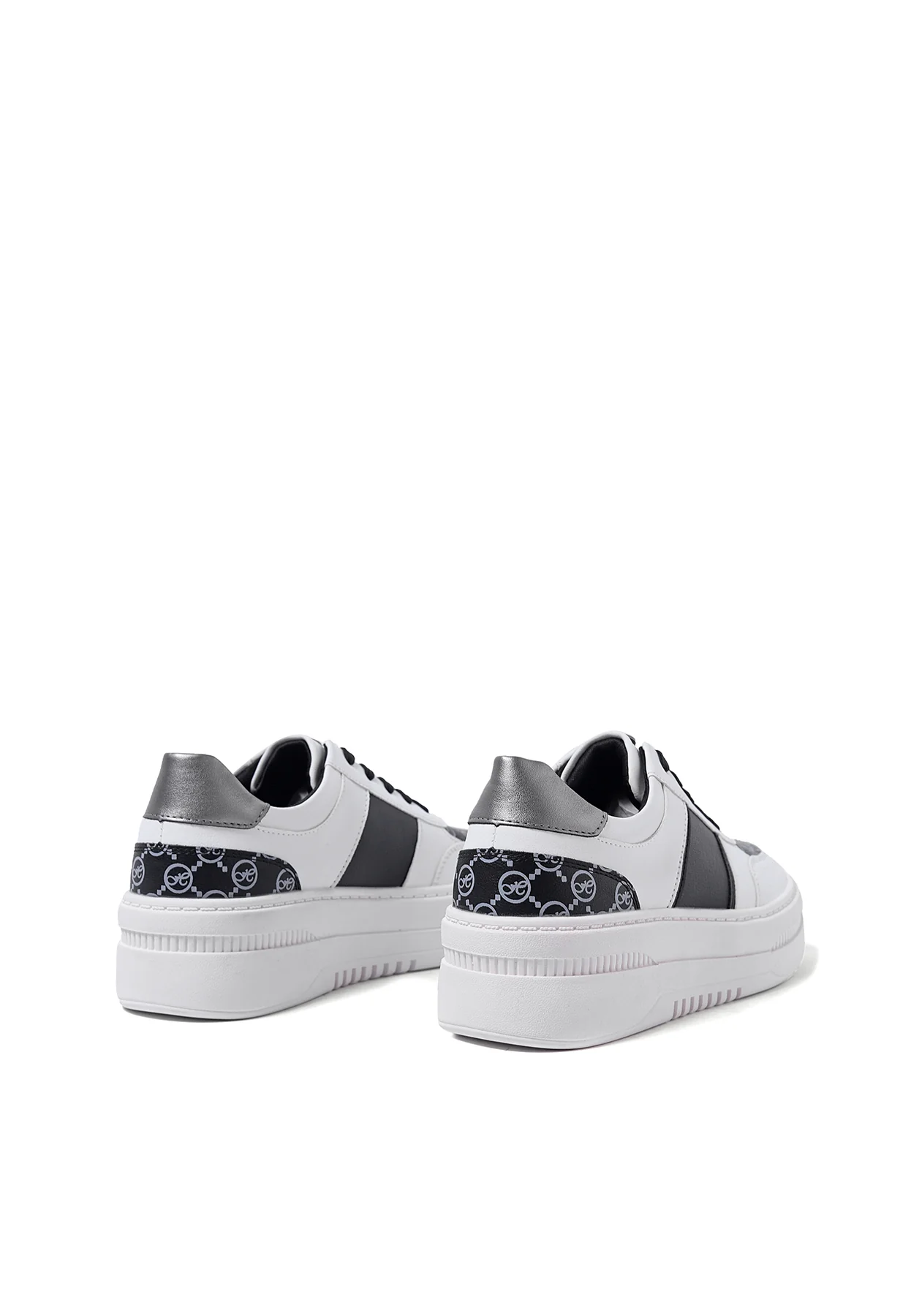 Sneakers da donna con platform e fantasia logo X29-6 - Image 8