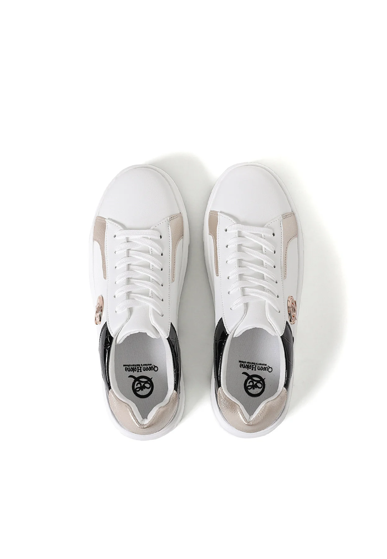 Sneakers con trama brandizzata e dettagli metallici X30-12 - Image 22