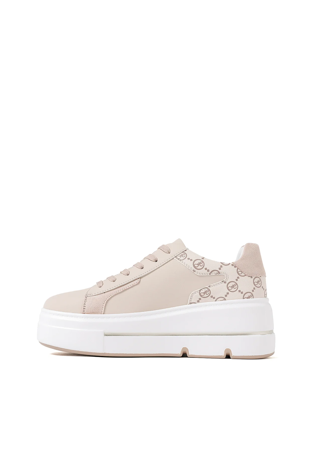 Sneakers con trama brandizzata e dettagli metallici X30-12 - Image 3