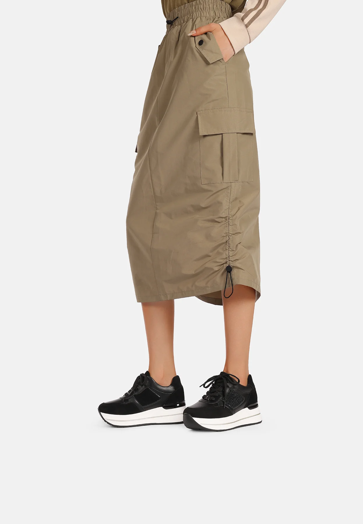 Sneakers con suola alta X31-17 - Image 7