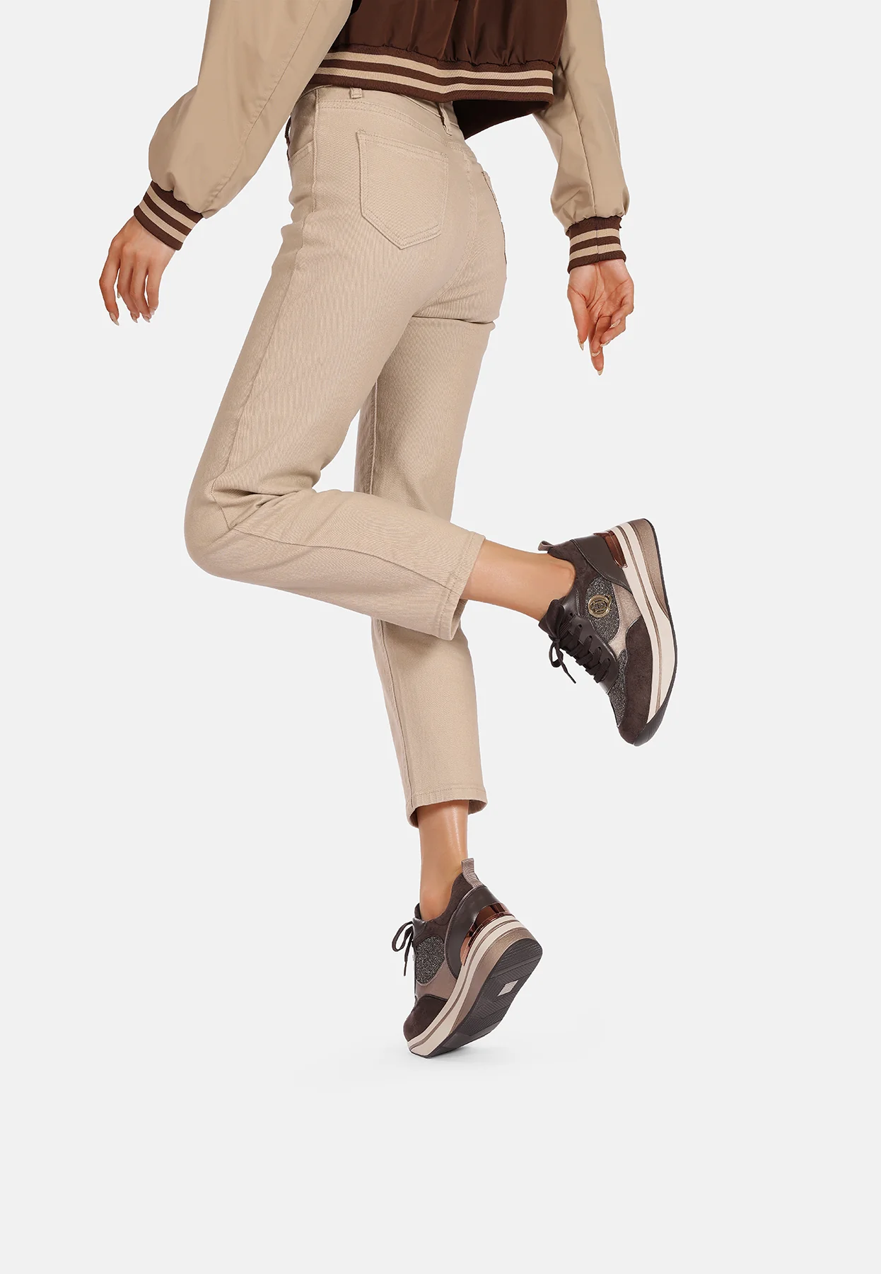 Sneakers con suola alta X31-20 - Image 14