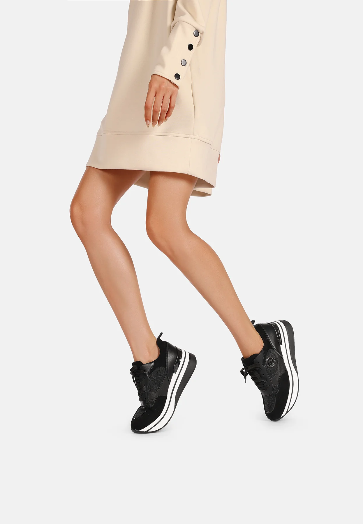 Sneakers con suola alta X31-20 - Image 7