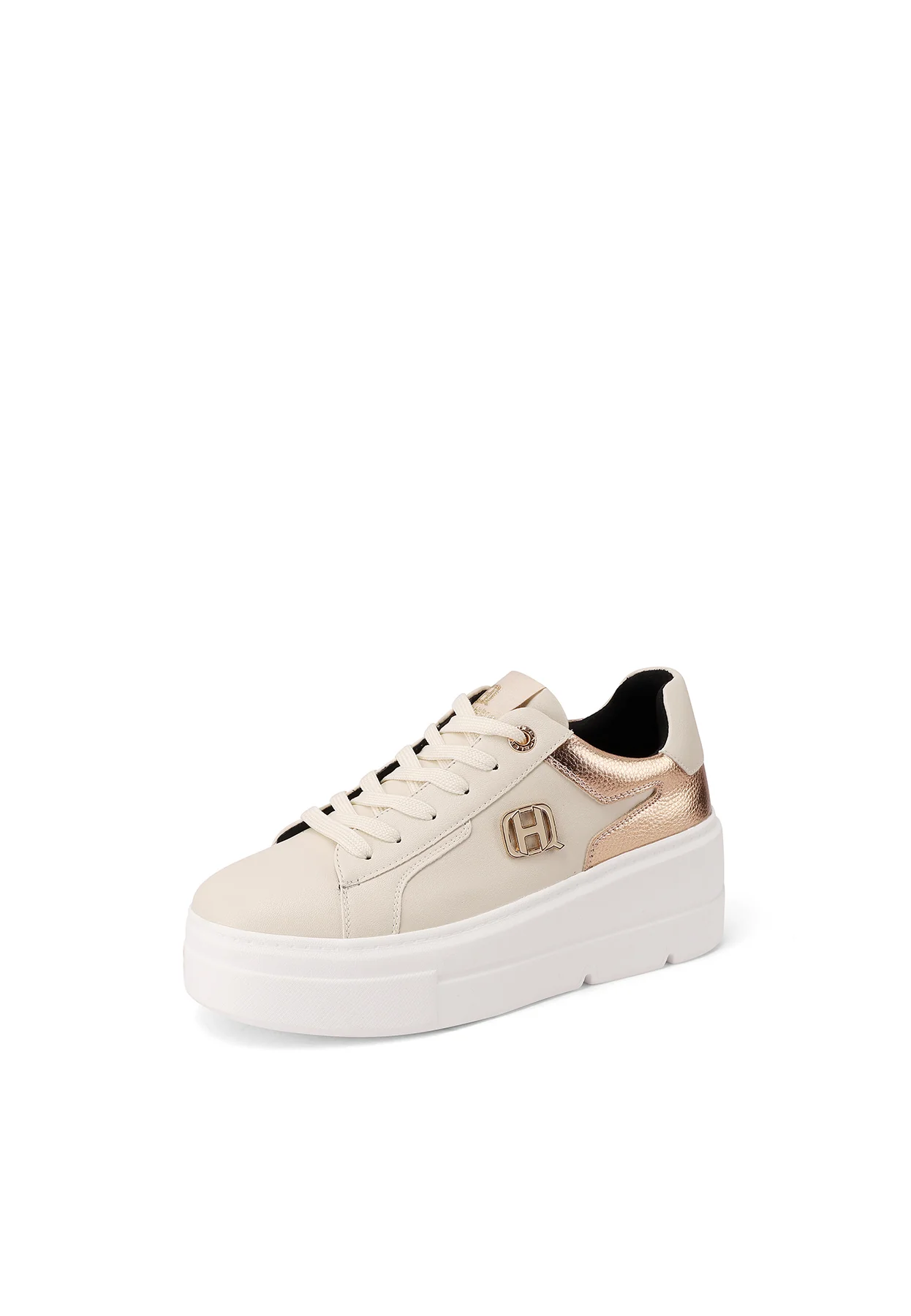 Sneakers da donna platform con dettagli metallizzati X33-11 - Image 10