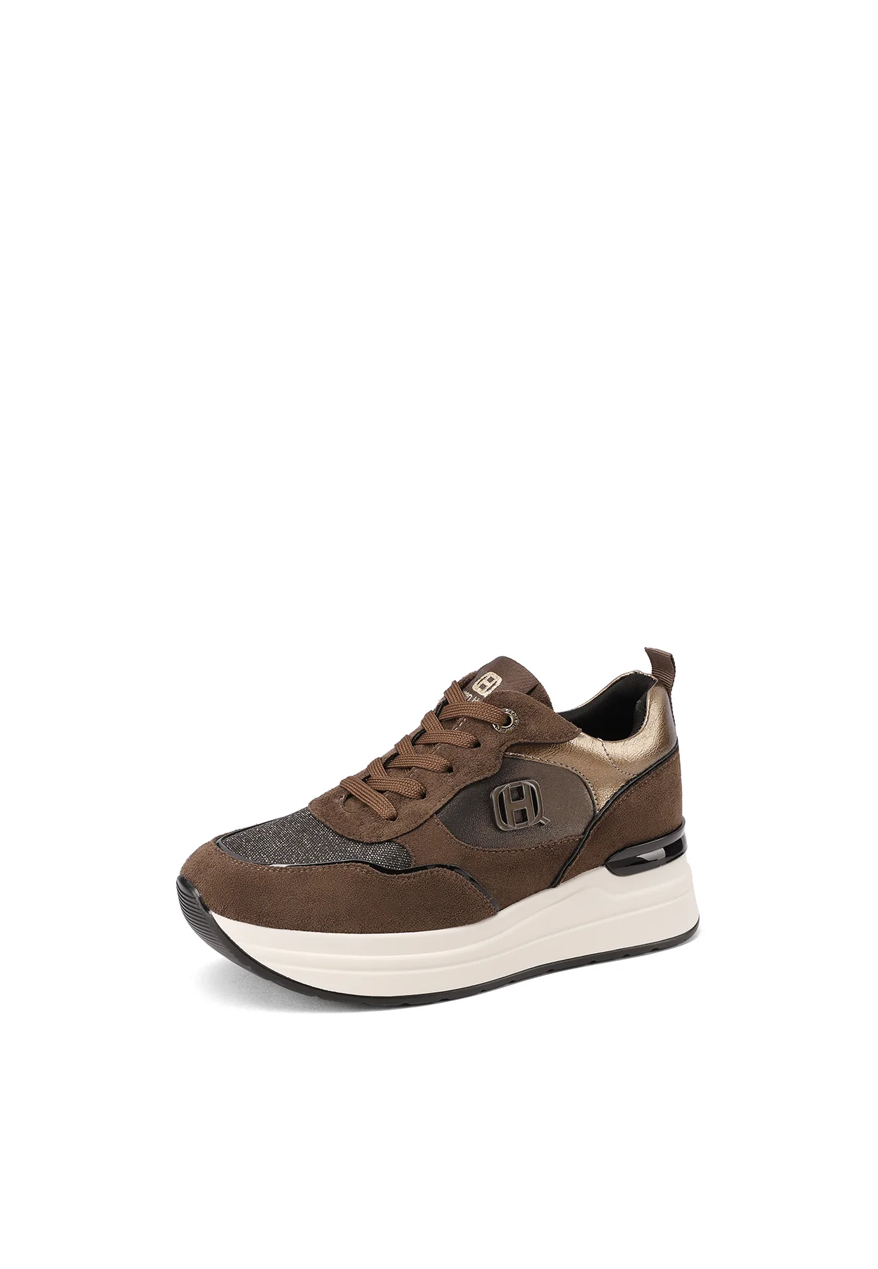 Sneakers elegante con zeppa  X33-20 - Image 17