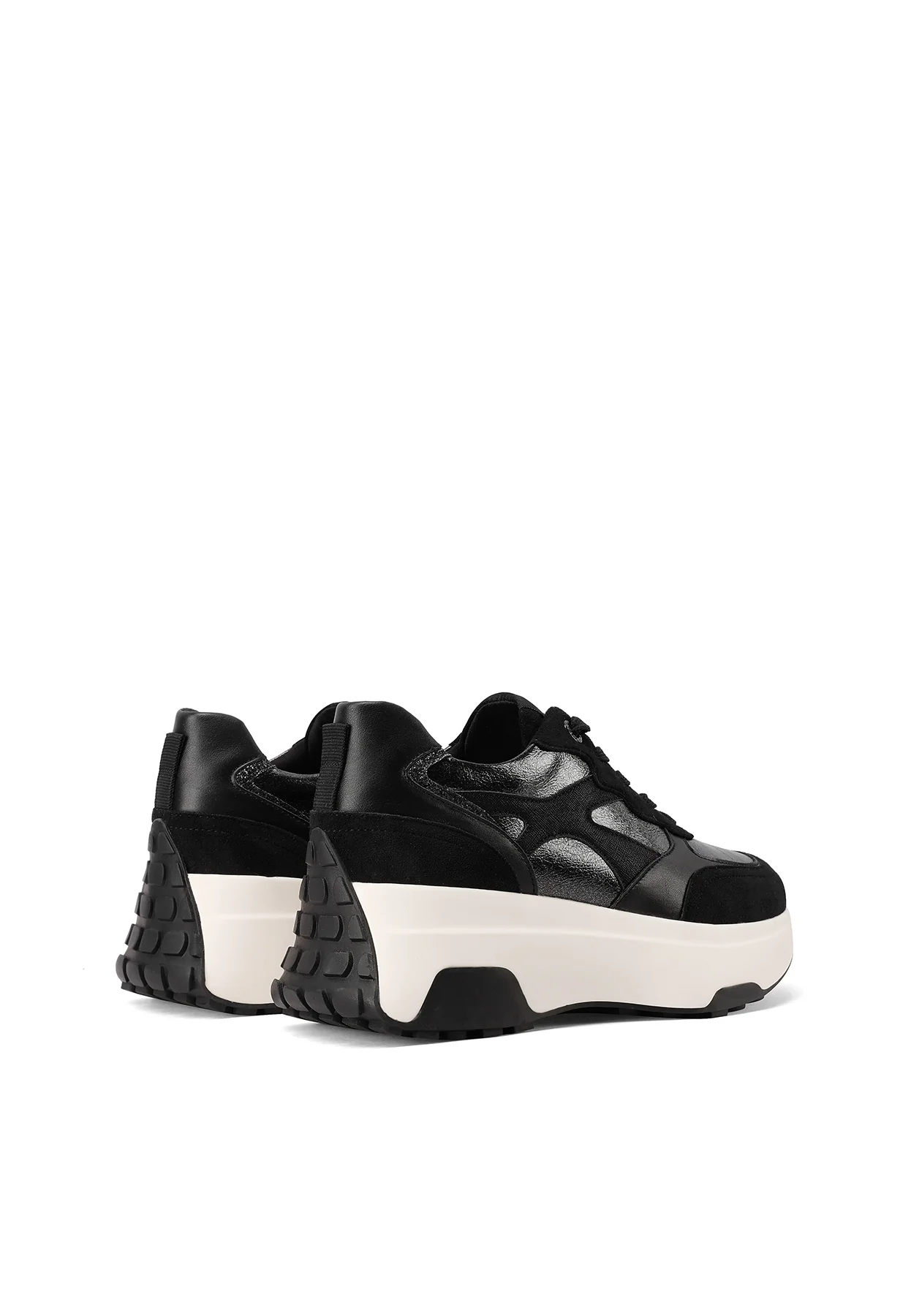 Sneakers sportive con dettagli lucidi  X33-24 - Image 4