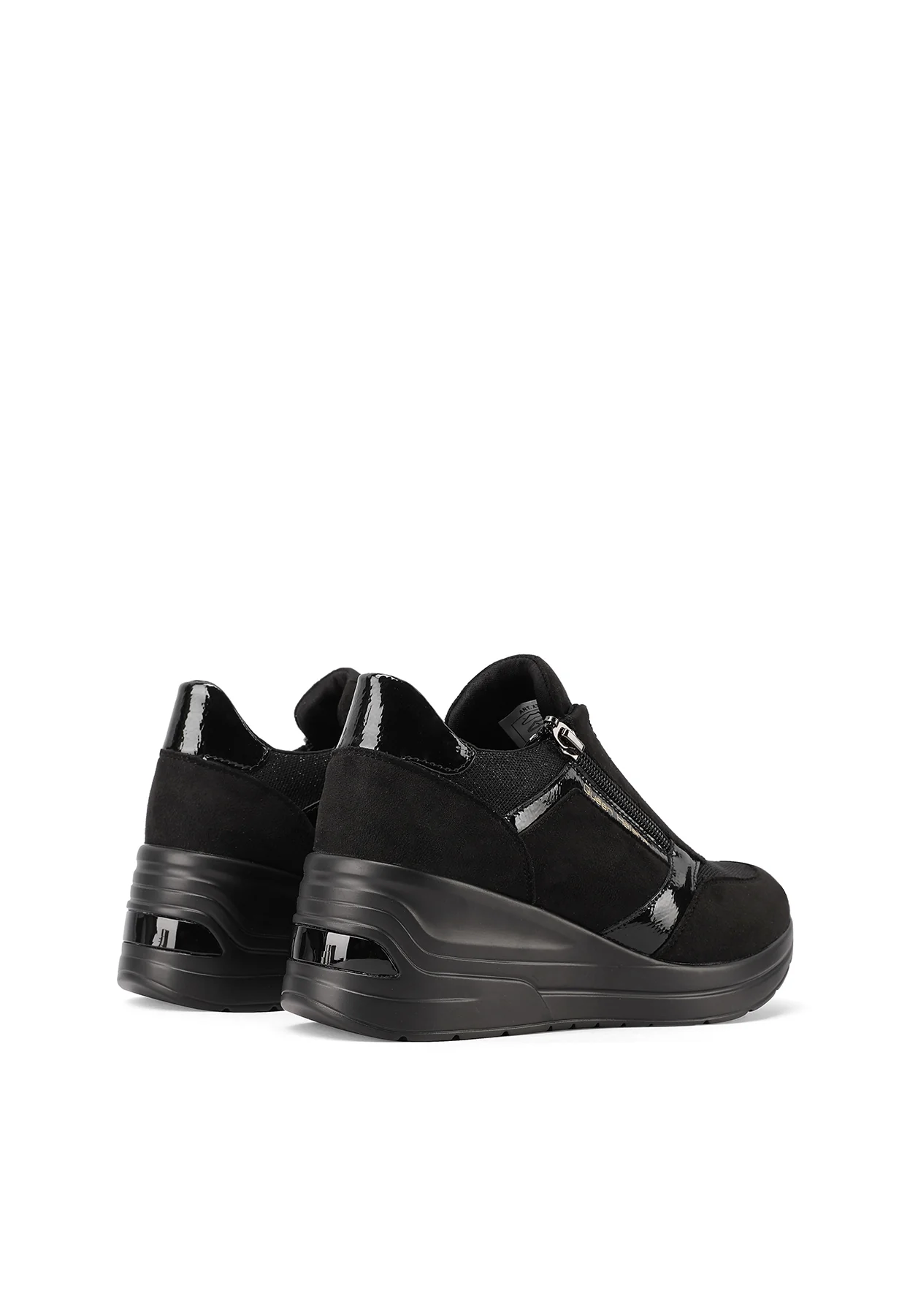 Sneakers da donna con punta affusolata e zeppa X33-28 - Image 11