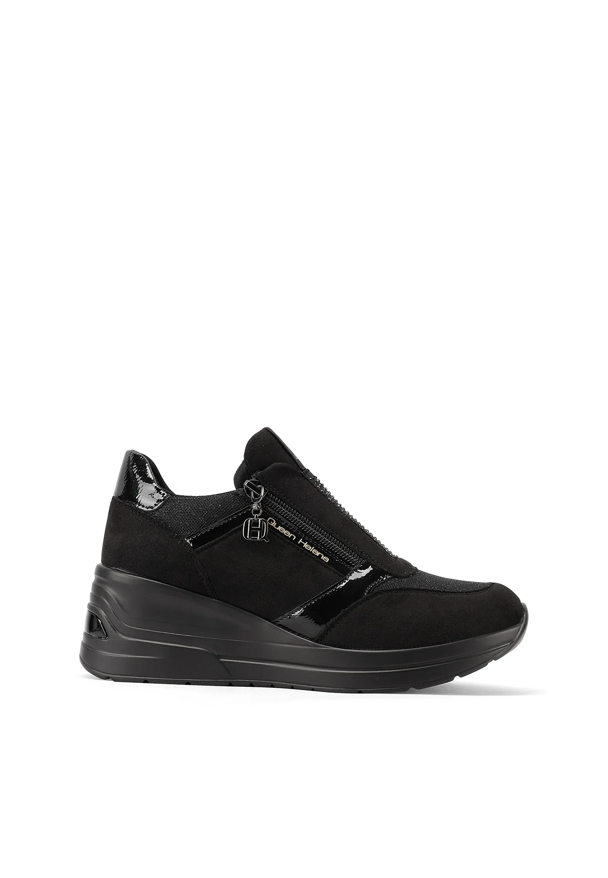 Sneakers da donna con punta affusolata e zeppa X33-28 - Image 9
