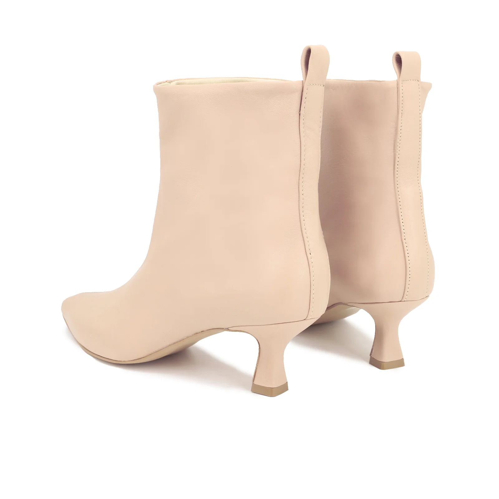 Stivaletto elegante in vera pelle con tacco basso – 3207 - Image 12