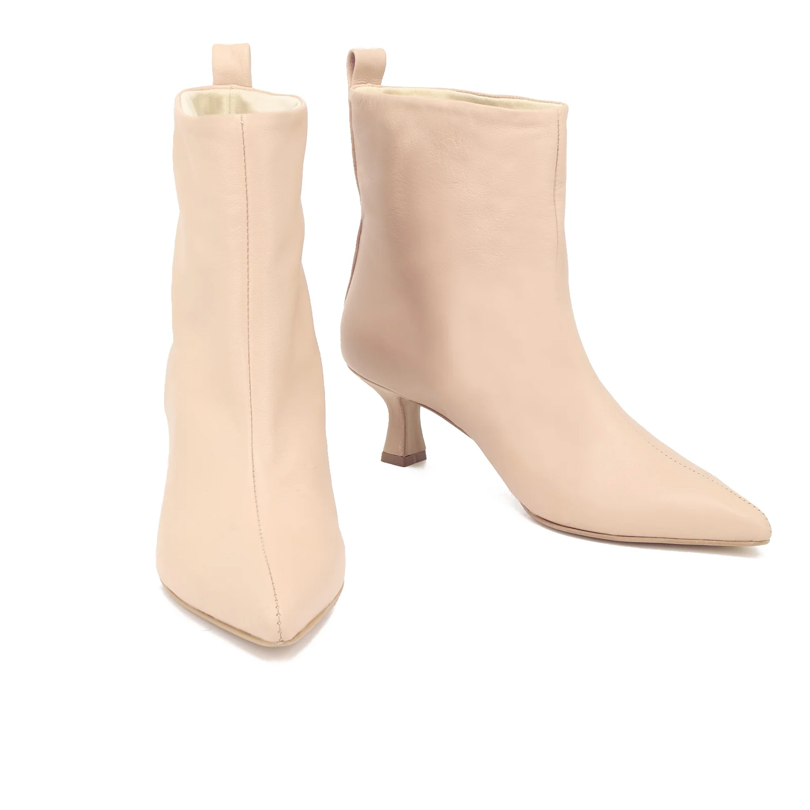 Stivaletto elegante in vera pelle con tacco basso – 3207 - Image 13