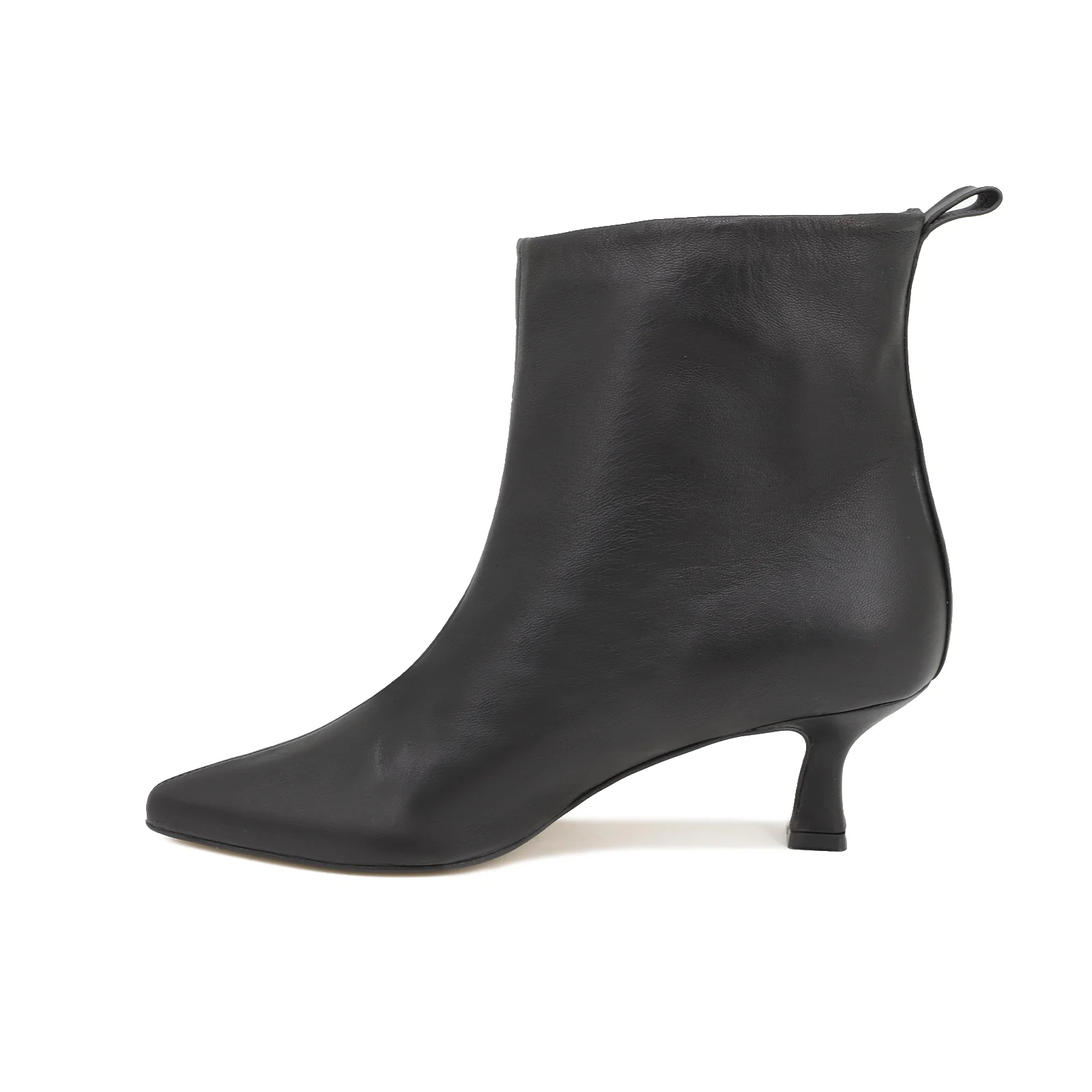 Stivaletto elegante in vera pelle con tacco basso – 3207 - Image 17