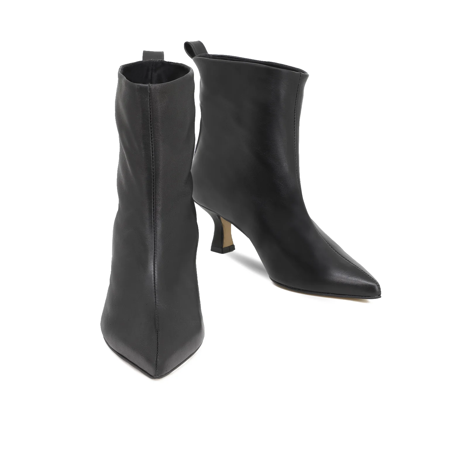 Stivaletto elegante in vera pelle con tacco basso – 3207 - Image 20