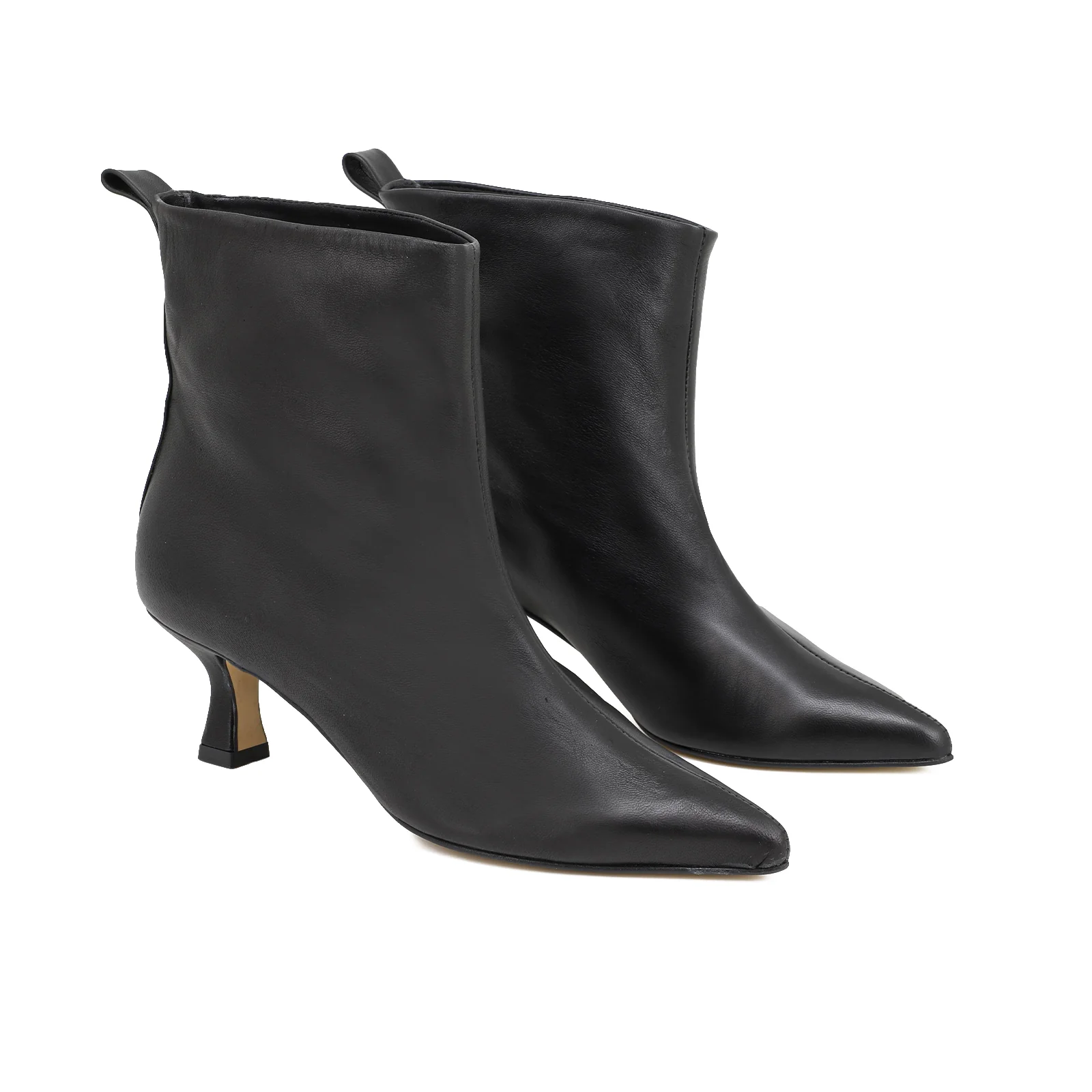 Stivaletto elegante in vera pelle con tacco basso – 3207 - Image 21