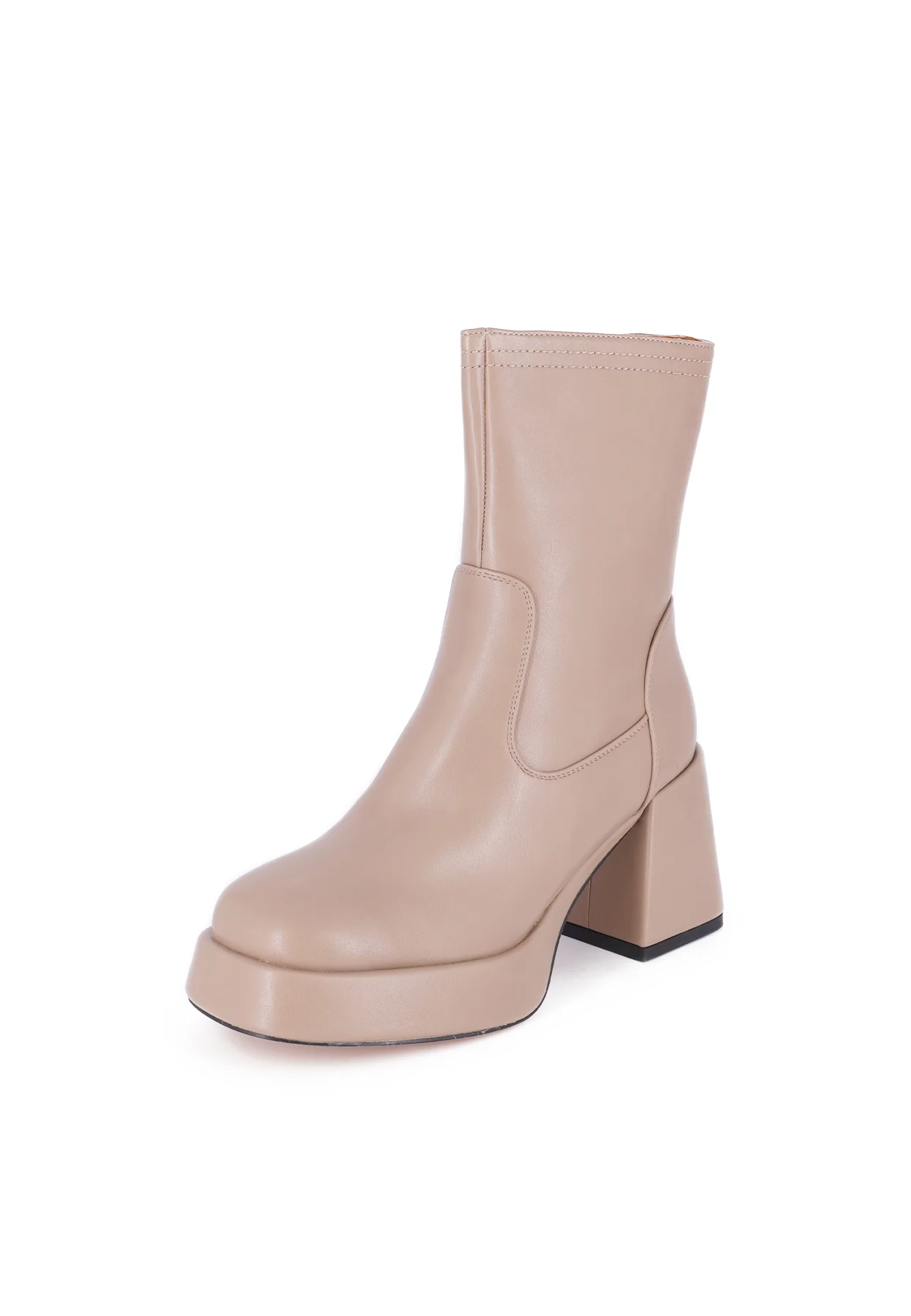 Stivaletti da donna con tacco largo e plateau K3231 - Image 13