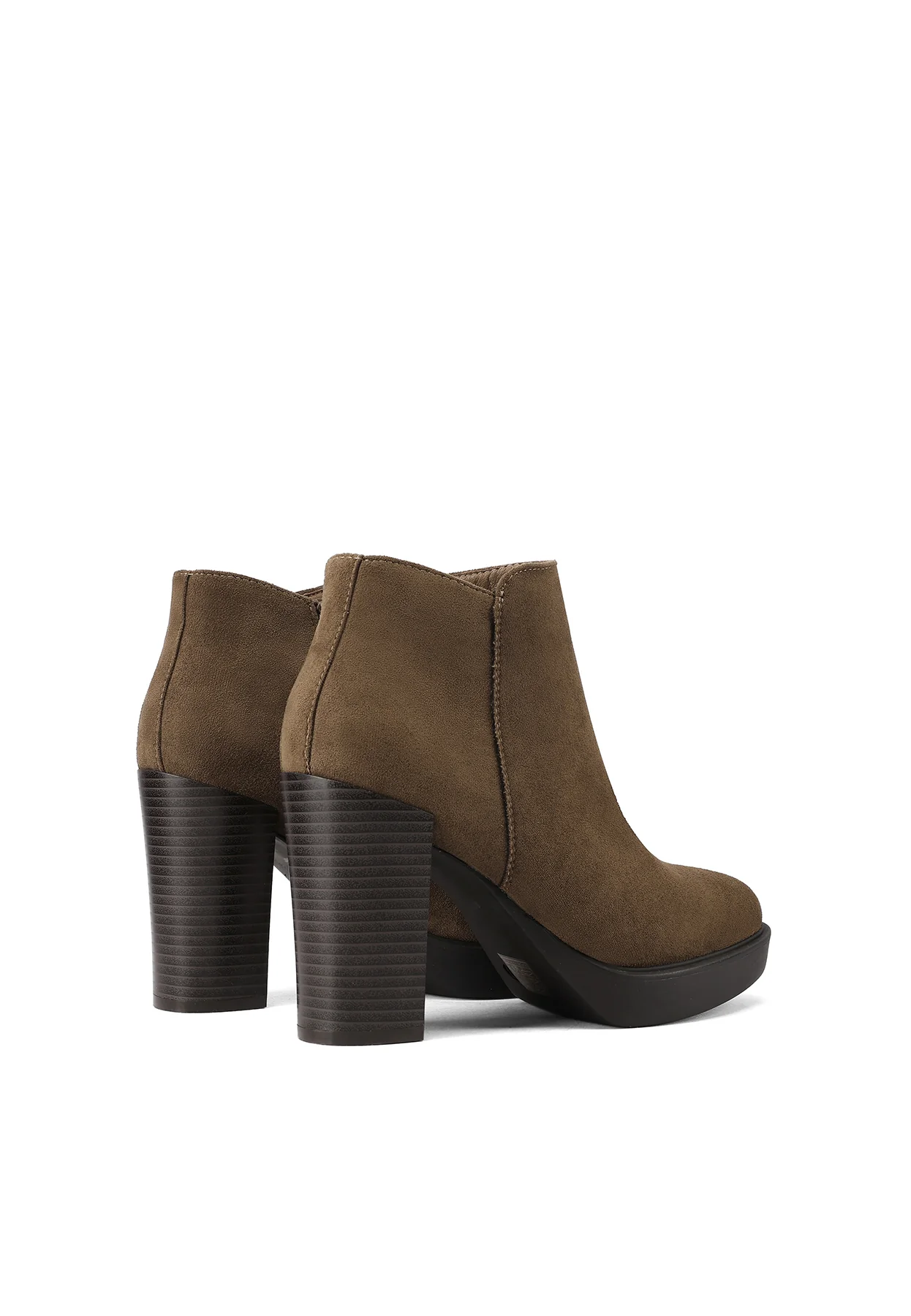 Stivaletti tronchetto donna tacco alto platform X27-122 - Image 9