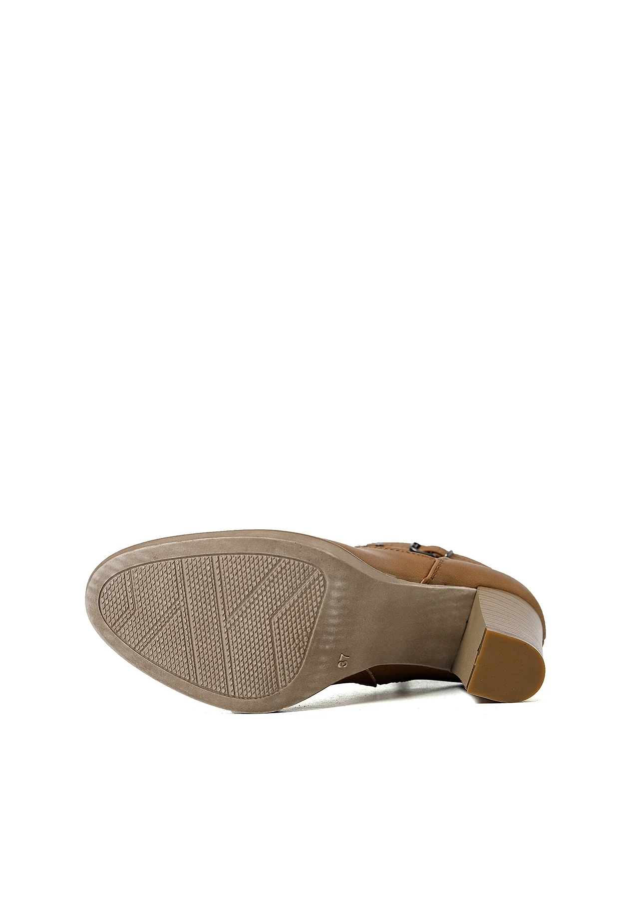 Stivaletto traforato beige con tacco alto X28-107 - Image 13